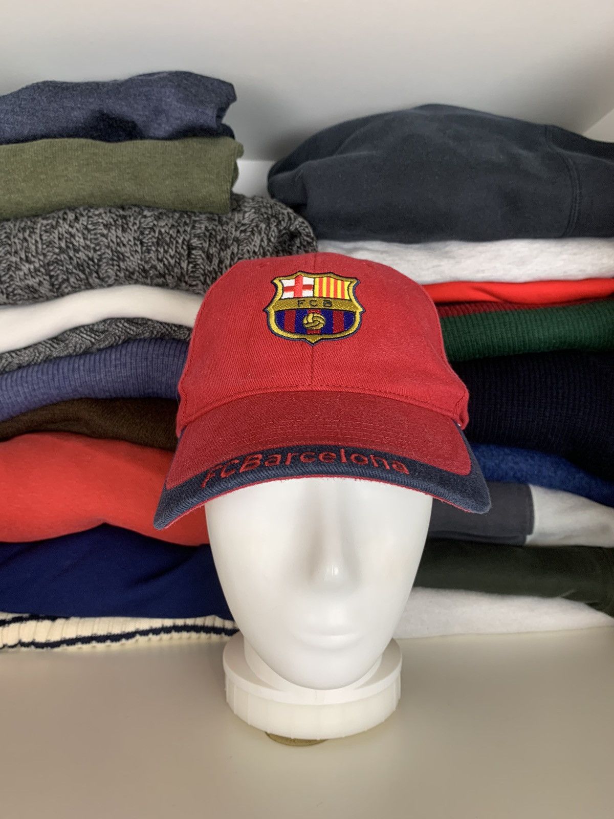 Nike Vintage Nike Barcelona Cap Hat Size ONE SIZE - 6 Thumbnail