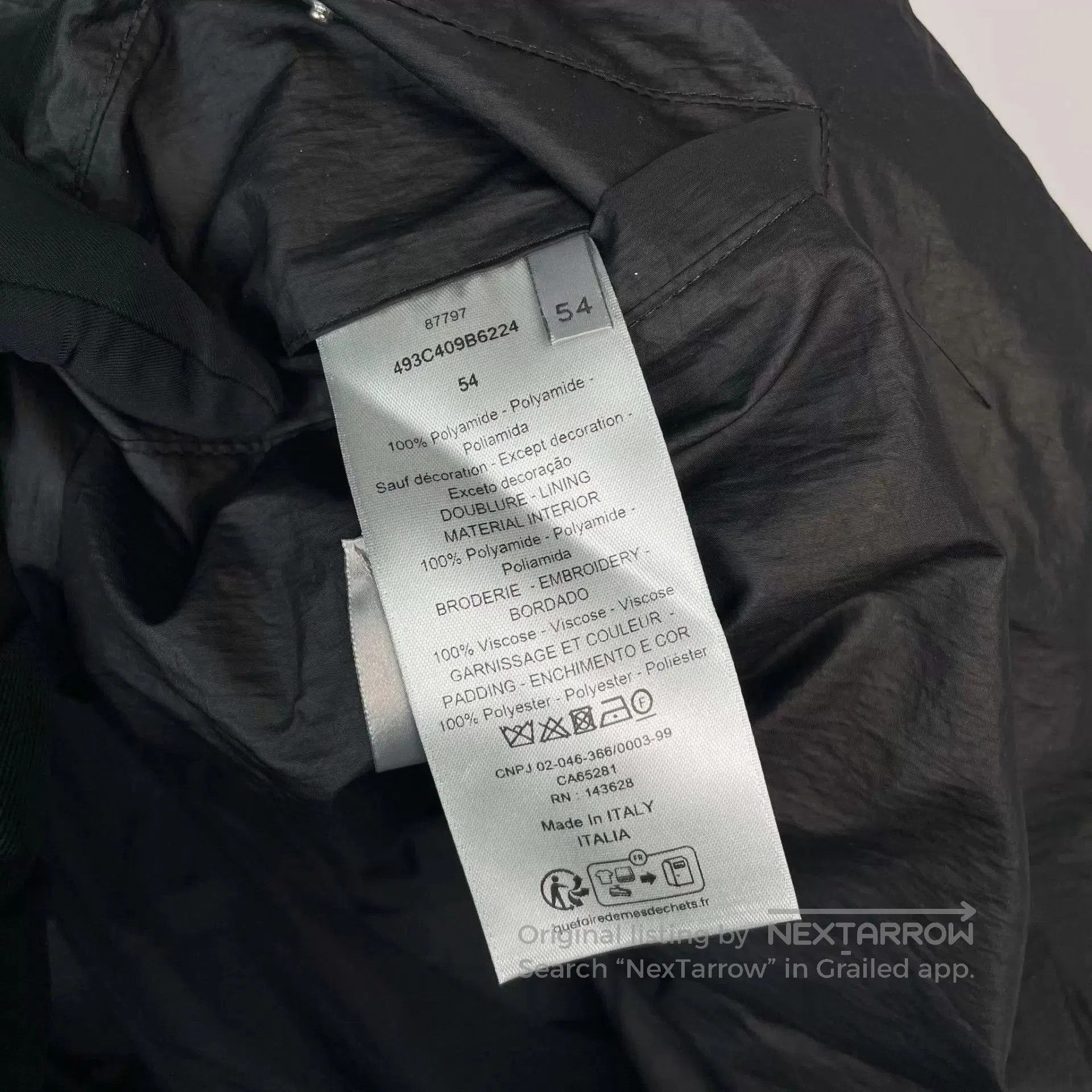 Dior Black Lightweight Button-Front Jacket - Size L. Size US L / EU 52-54 / 3 - 4 Thumbnail