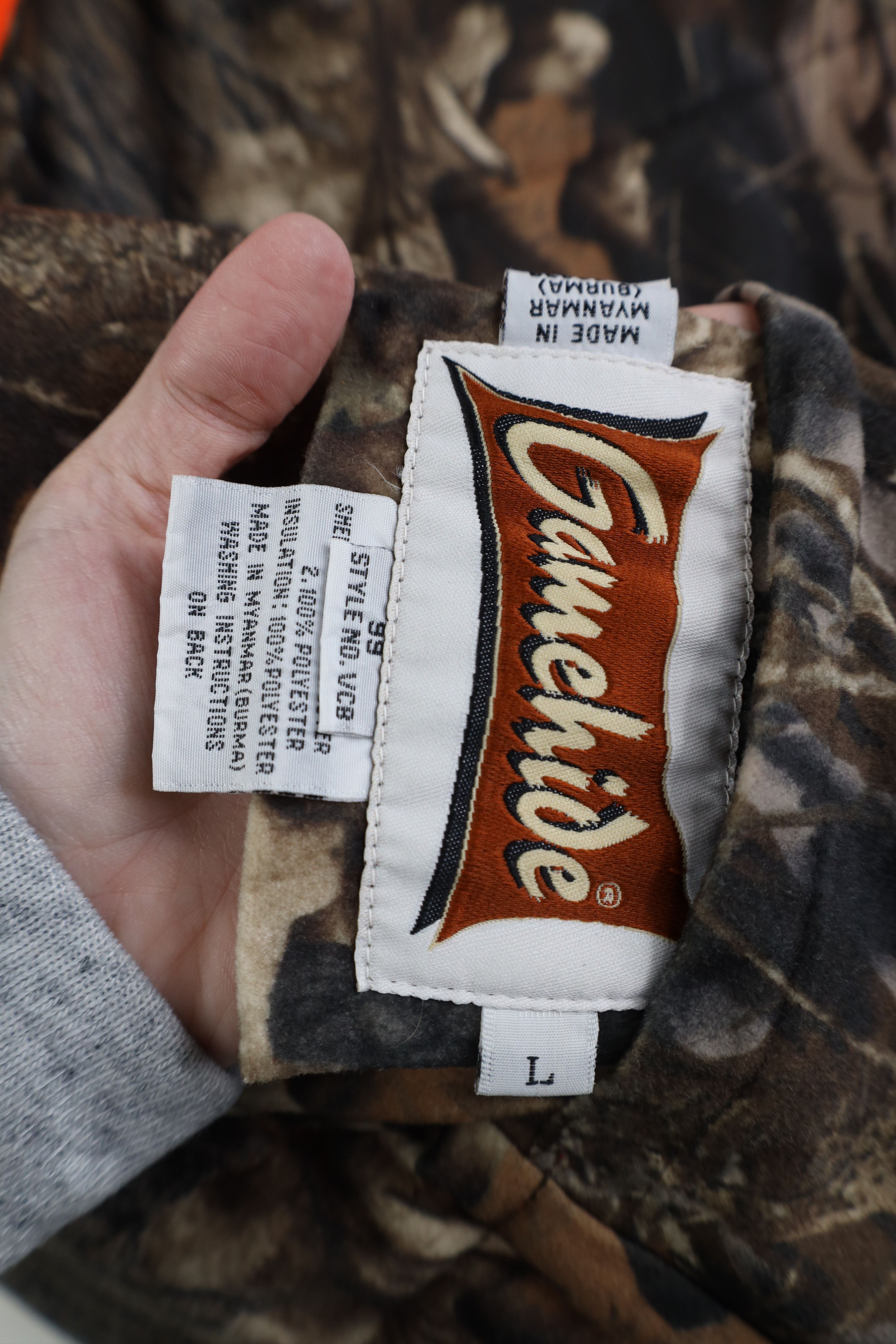 Vintage Vintage 90s Streetwear Reversible Camouflage Puffer Vest Size US L / EU 52-54 / 3 - 4 Thumbnail