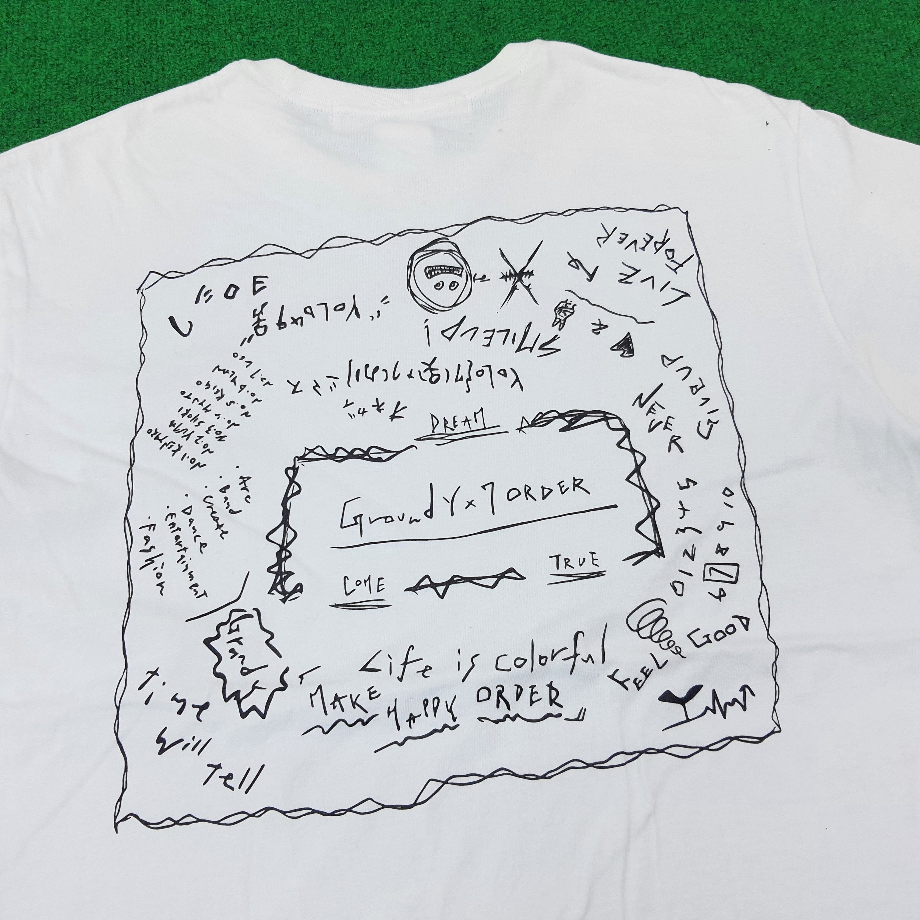 Yohji Yamamoto Ground Y x 7 Order Jujutsu Kaisen Designer Tshirt C239N68 Size US L / EU 52-54 / 3 - 2 Thumbnail
