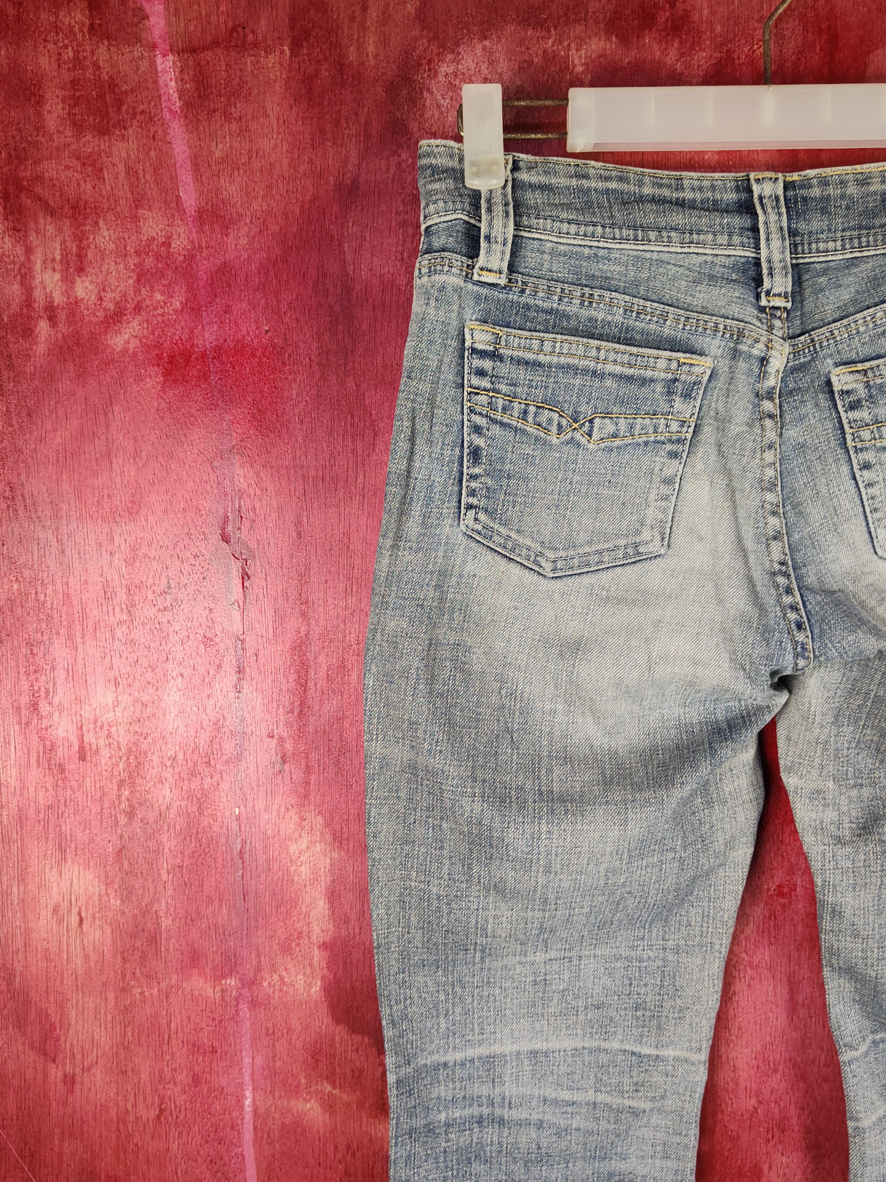 Japanese Brand DL Georgia Love Blue Faded Multipocket Denim #S1582 Size 26" / US 2 / IT 38 - 8 Thumbnail