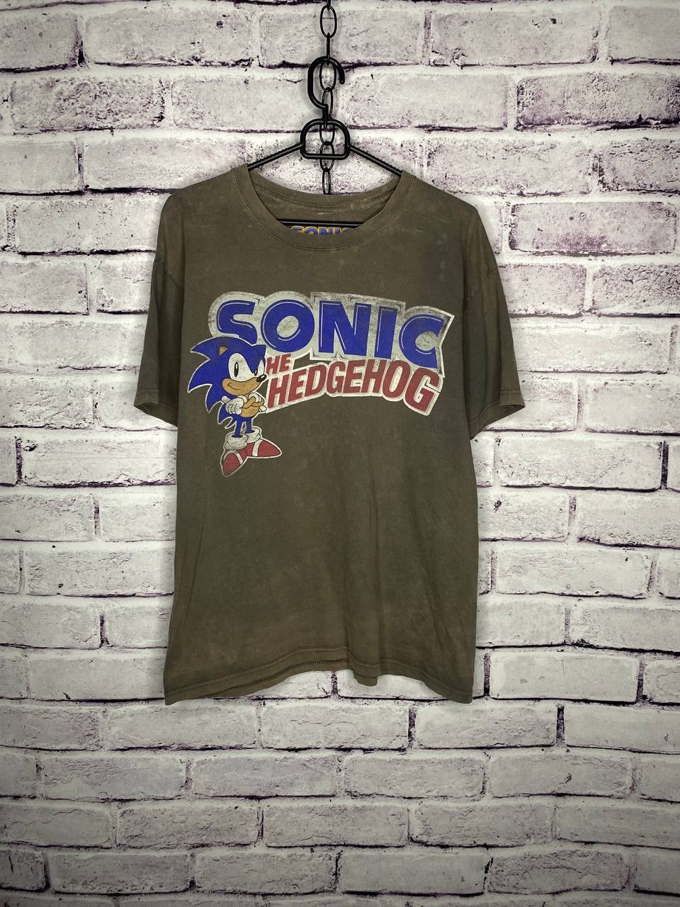 Sonic Lab MENS Movie T-Shirt Sonic He Hedgehog Vintage Size US L / EU 52-54 / 3 - 1 Thumbnail