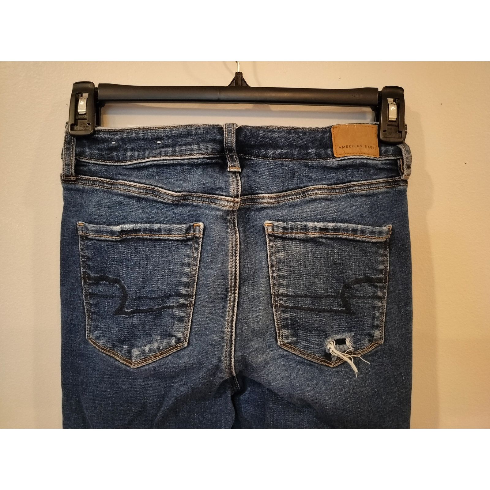 Other American Eagle Super Stretch Distressed Skinny Jeans 6R Size 28" / US 6 / IT 42 - 6 Thumbnail