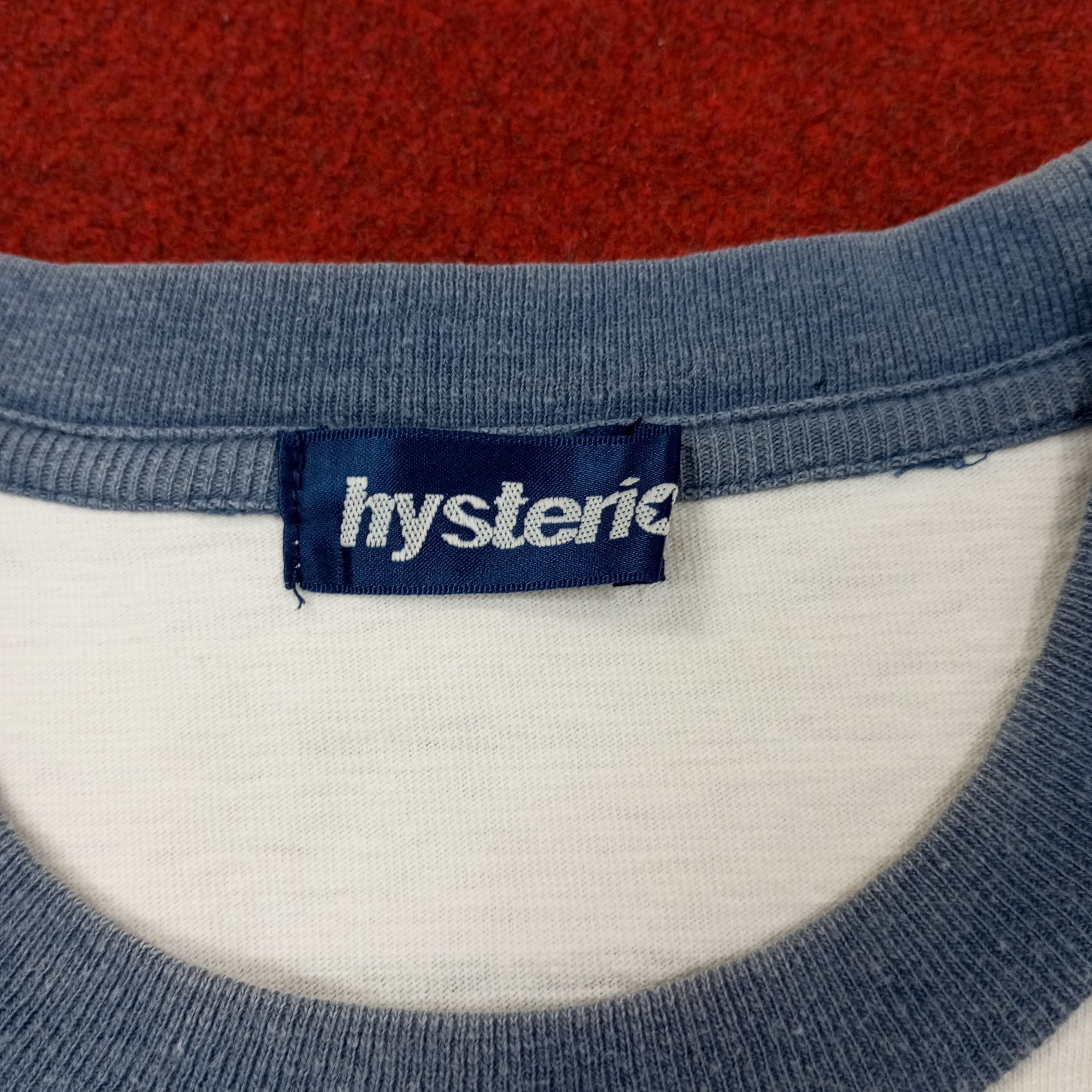 Hysteric Glamour Hysteric Glamour Japanese Brand Streetwear Tshirt c239n23 Size US S / EU 44-46 / 1 - 7 Thumbnail