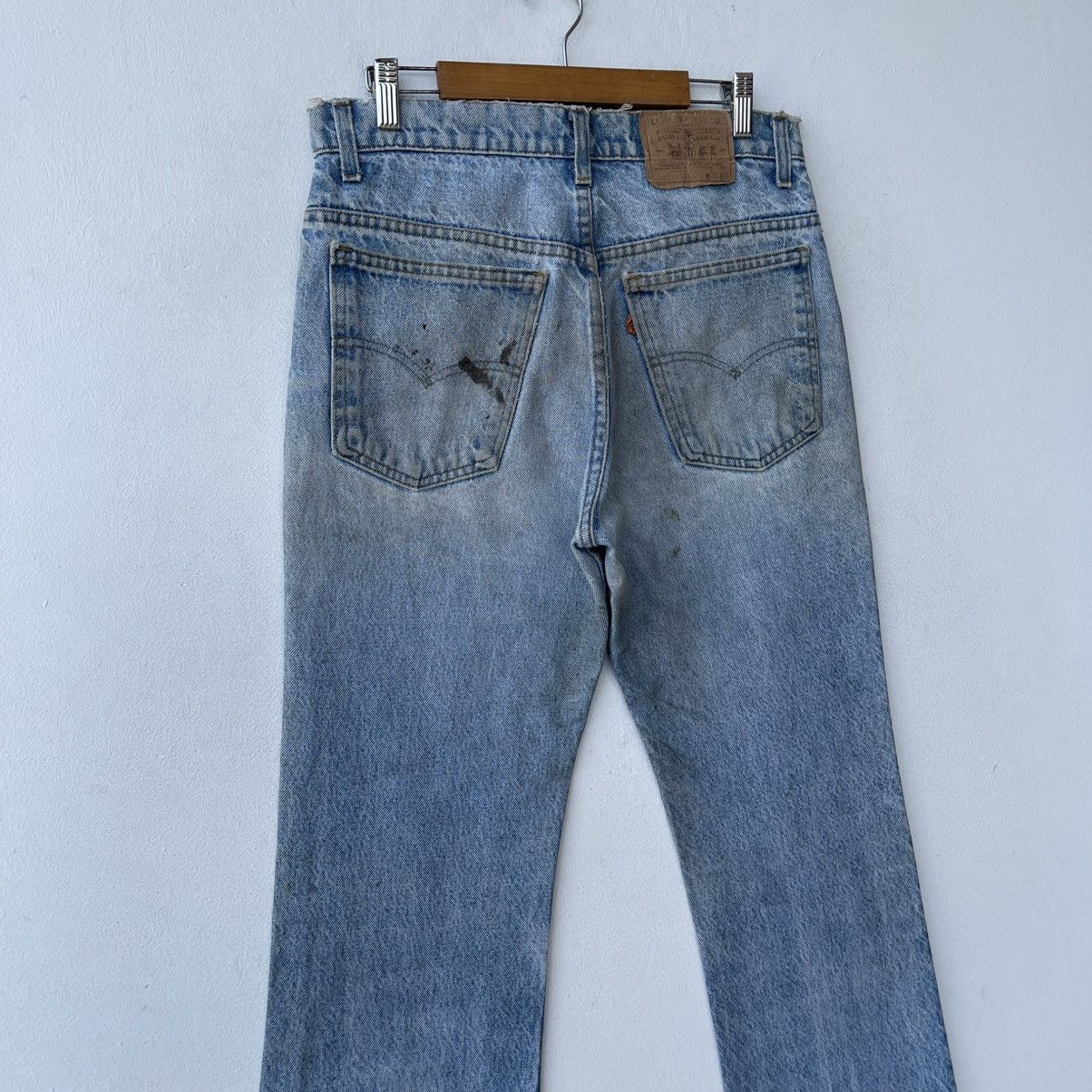 Levi's Vintage 80s Levi's 517 Orange Tab Bootcut Jeans Size US 31 - 11 Thumbnail