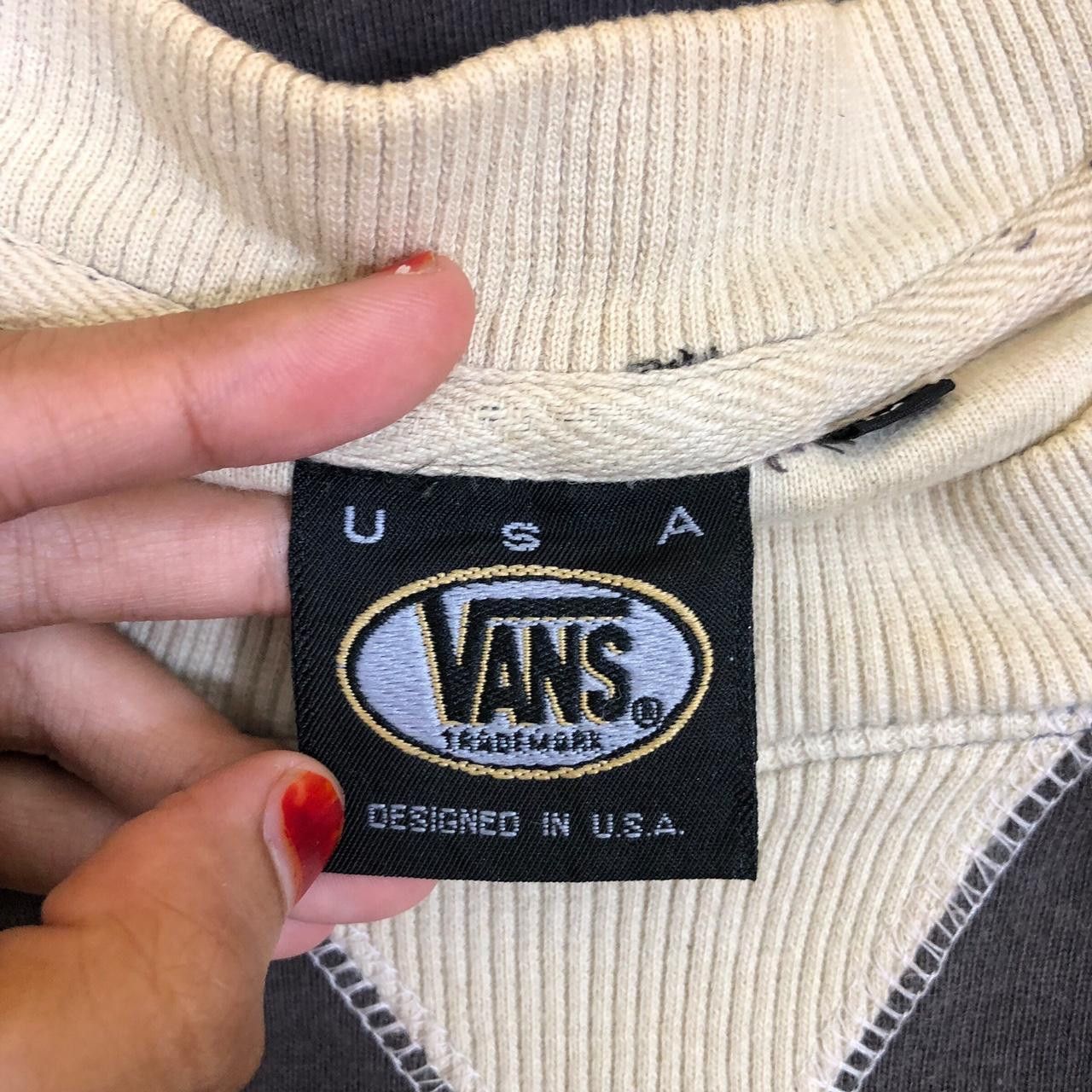 Vans VANS SKATEBOARD Off The Wall Logo Sweatshirt Sweater Size US L / EU 52-54 / 3 - 5 Thumbnail