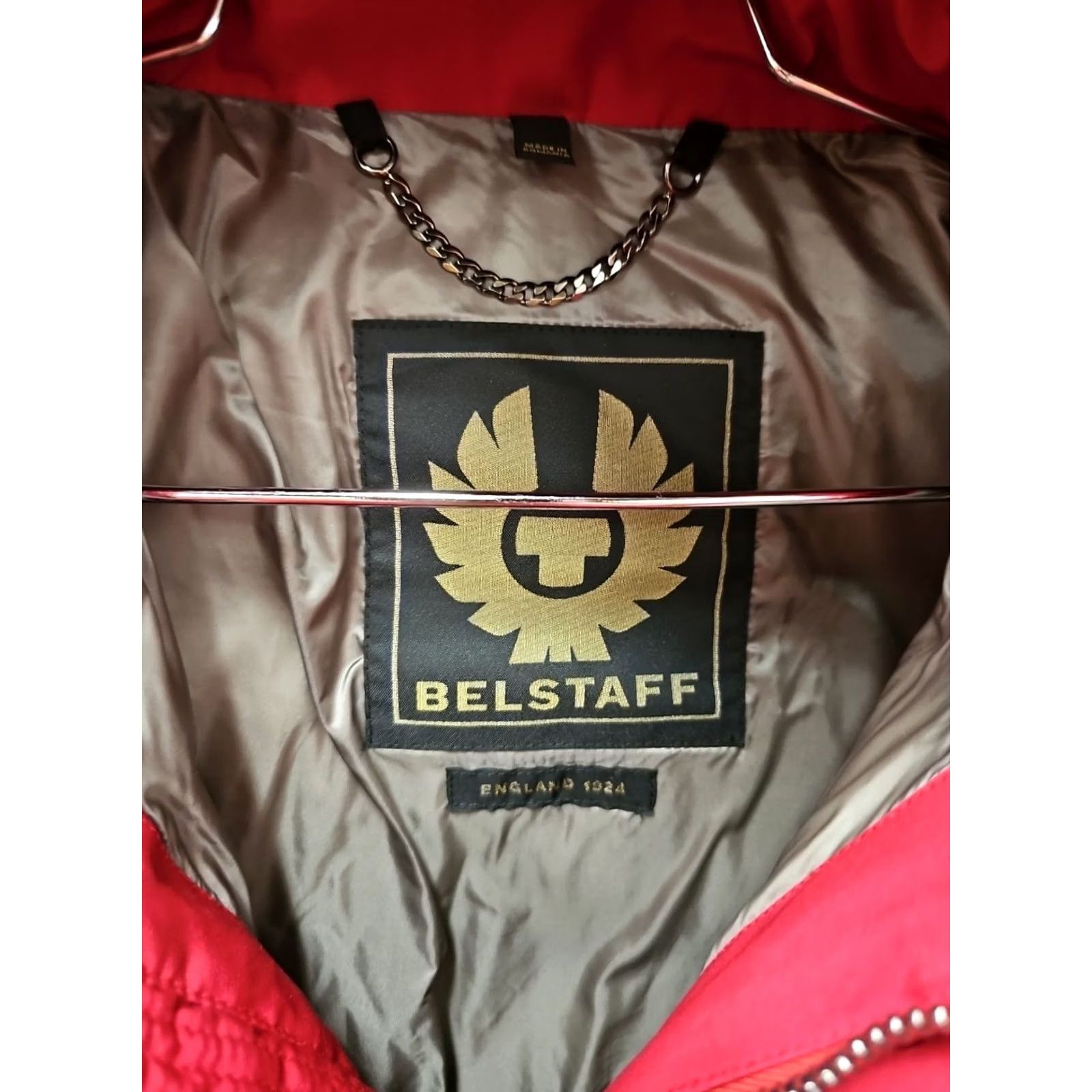 Belstaff Belstaff Parka Jacket Down Filled Traverse Mid-Length Zip Black 38 Men Wool/Cotton Down Jacket Size US XXS / EU 40 - 6 Thumbnail