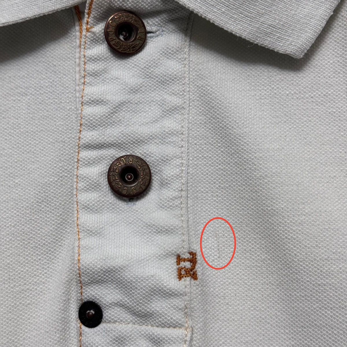 Ralph Lauren Vintage Single Stitch Polo Ralph Lauren Hidden Pocket Size US L / EU 52-54 / 3 - 15 Thumbnail