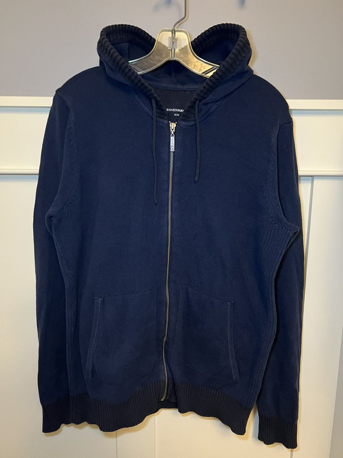 Denver Hayes Vintage Denver Hayes knit zip up hoodie Size US M / EU 48-50 / 2 - 1 Thumbnail