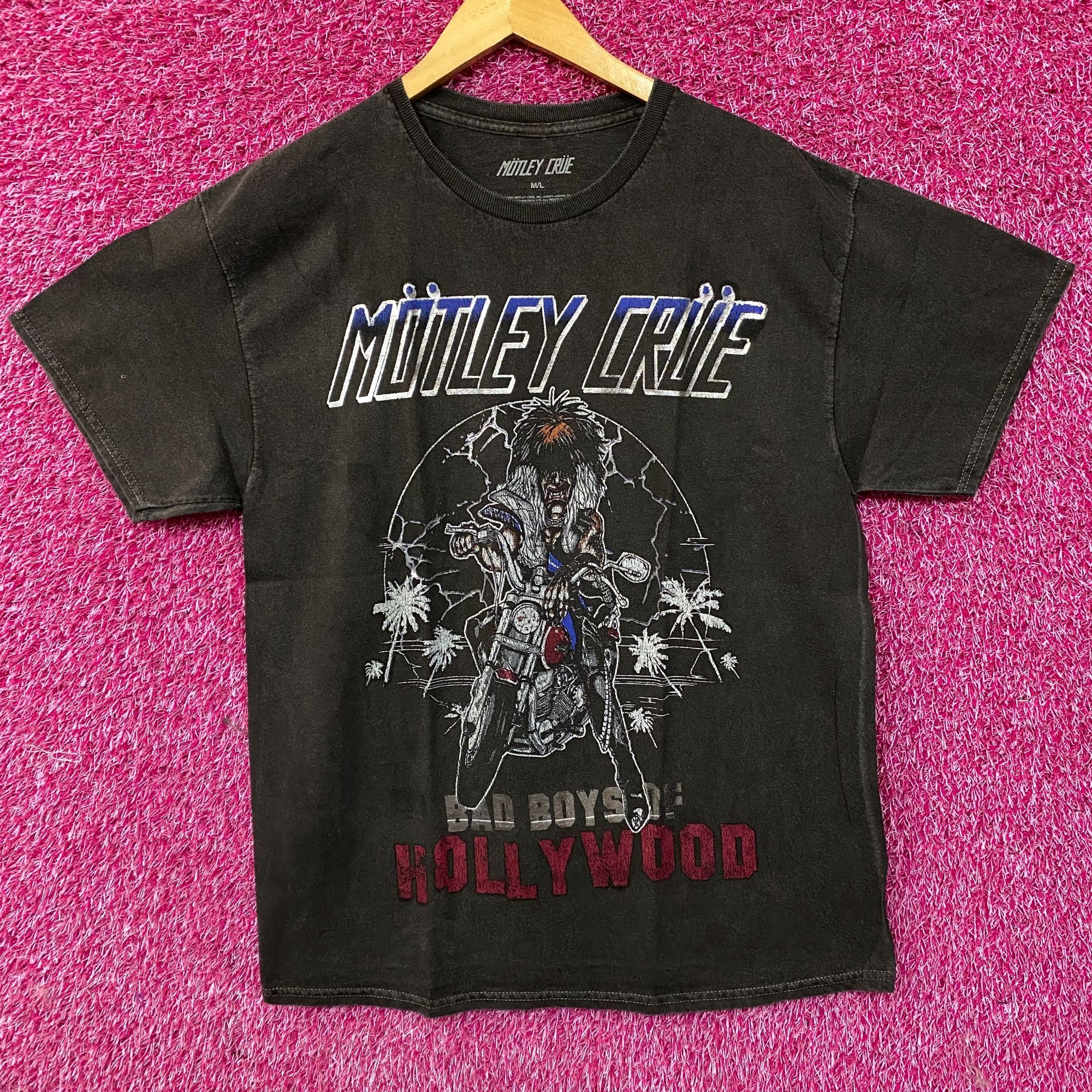 Band Tees Mötley Crüe Bad Boys of Hollywood Graphic T-Shirt M/L Size US L / EU 52-54 / 3 - 1 Thumbnail
