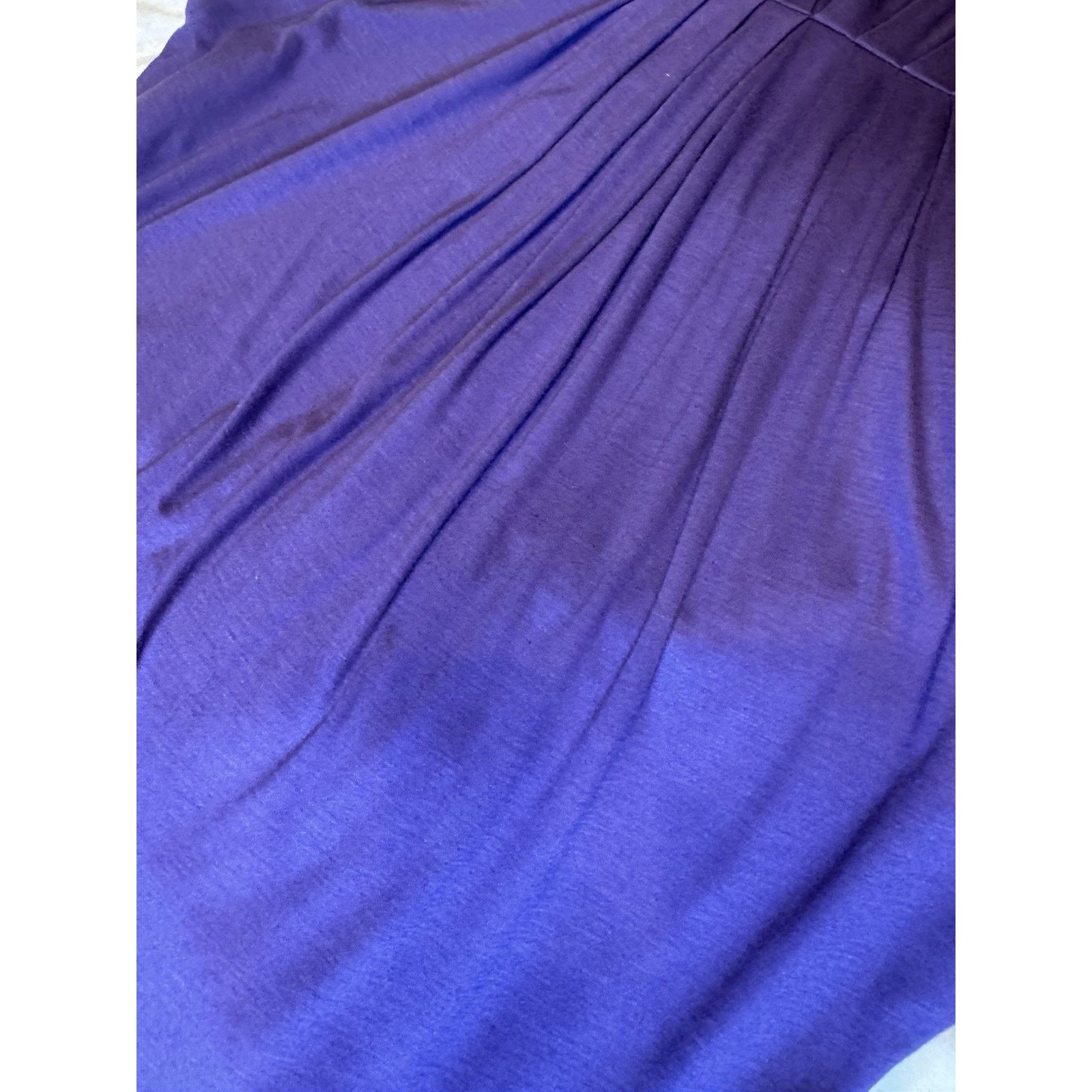 Jil Sander Jil Sander Pleated Sheath Knee Length Purple Pockets 0 Size XS / US 0-2 / IT 36-38 - 7 Thumbnail