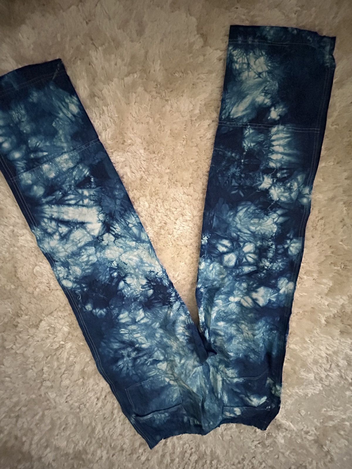 Vintage West African handmade Tie dye pant Size US 36 / EU 52 - 5 Thumbnail