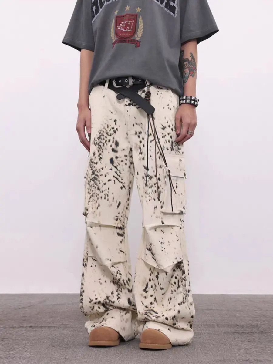 Designer × Japanese Brand Vintage Streetwear Hip Hop Loose Casual Pants Size US 33 - 2 Thumbnail