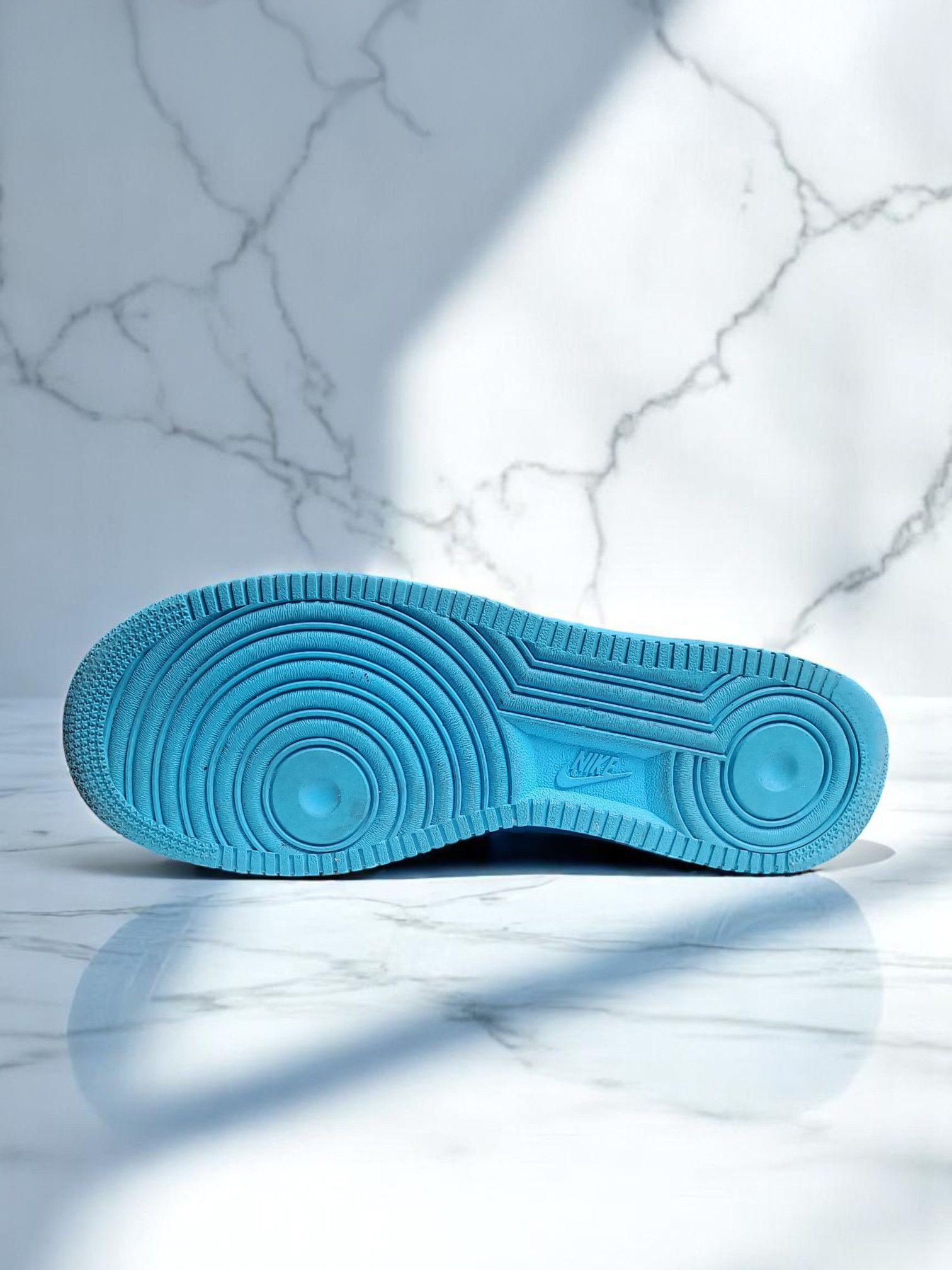 Nike NIKE AIR FORCE 1 HI HYPERFUSE PRM 'BLUE GLOW' DS (2011) Size US 10 / EU 43 - 8 Thumbnail