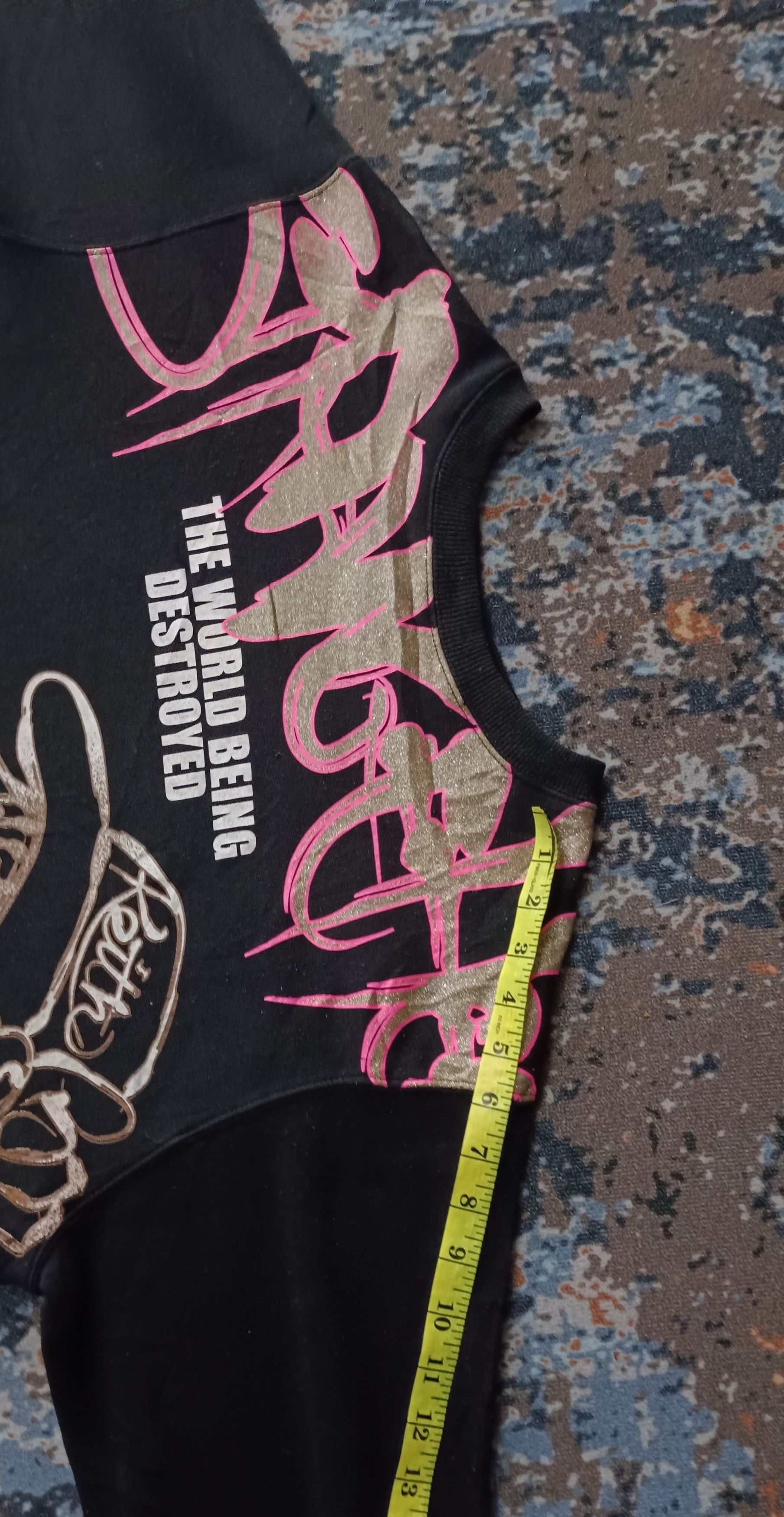 Other Vintage Stranger Heaven "The World Being Destroyed" Hip Hop Size US L / EU 52-54 / 3 - 9 Thumbnail