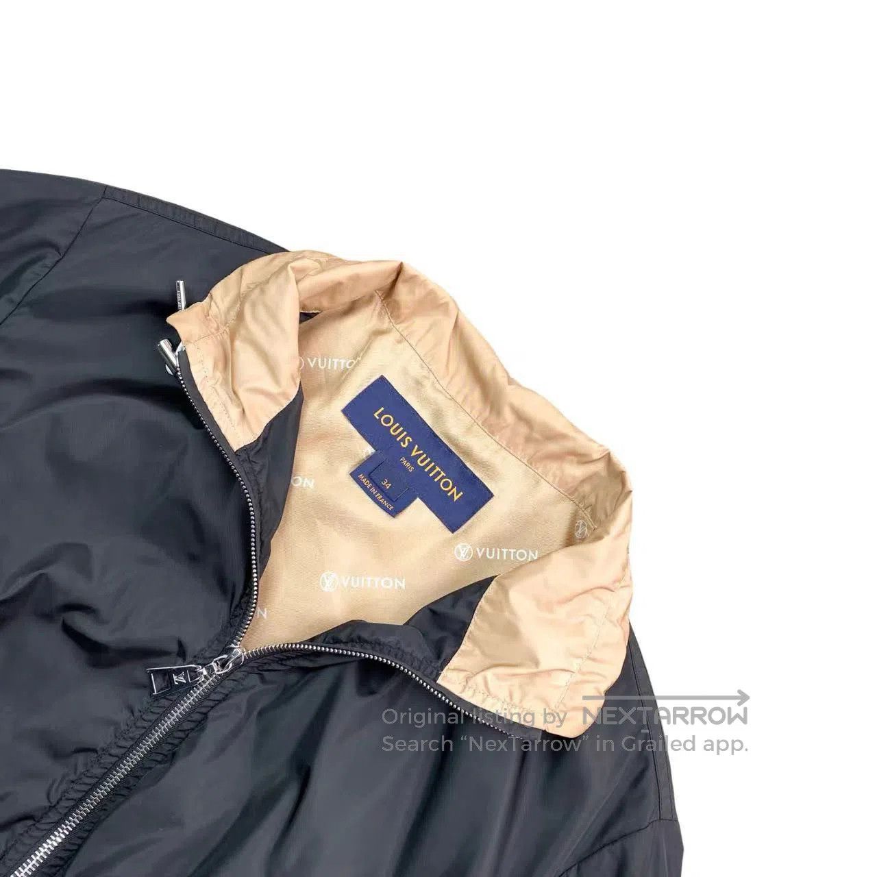 Louis Vuitton Louis Vuitton Logo monogram print long long-sleeved jacket Size 4XL / US 24-26 - 3 Thumbnail