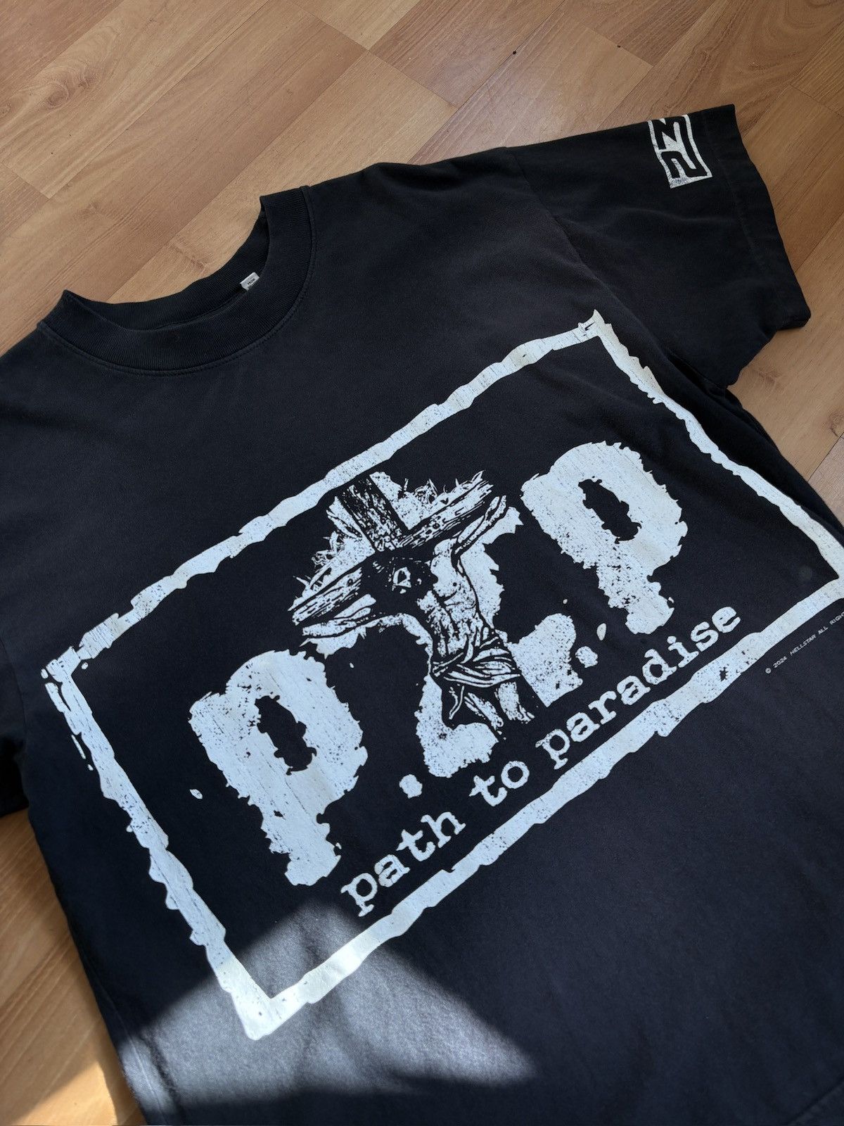 HELLSTAR Hellstar P2P ‘Path to Paradise’ Black T-Shirt Size US S / EU 44-46 / 1 - 3 Thumbnail