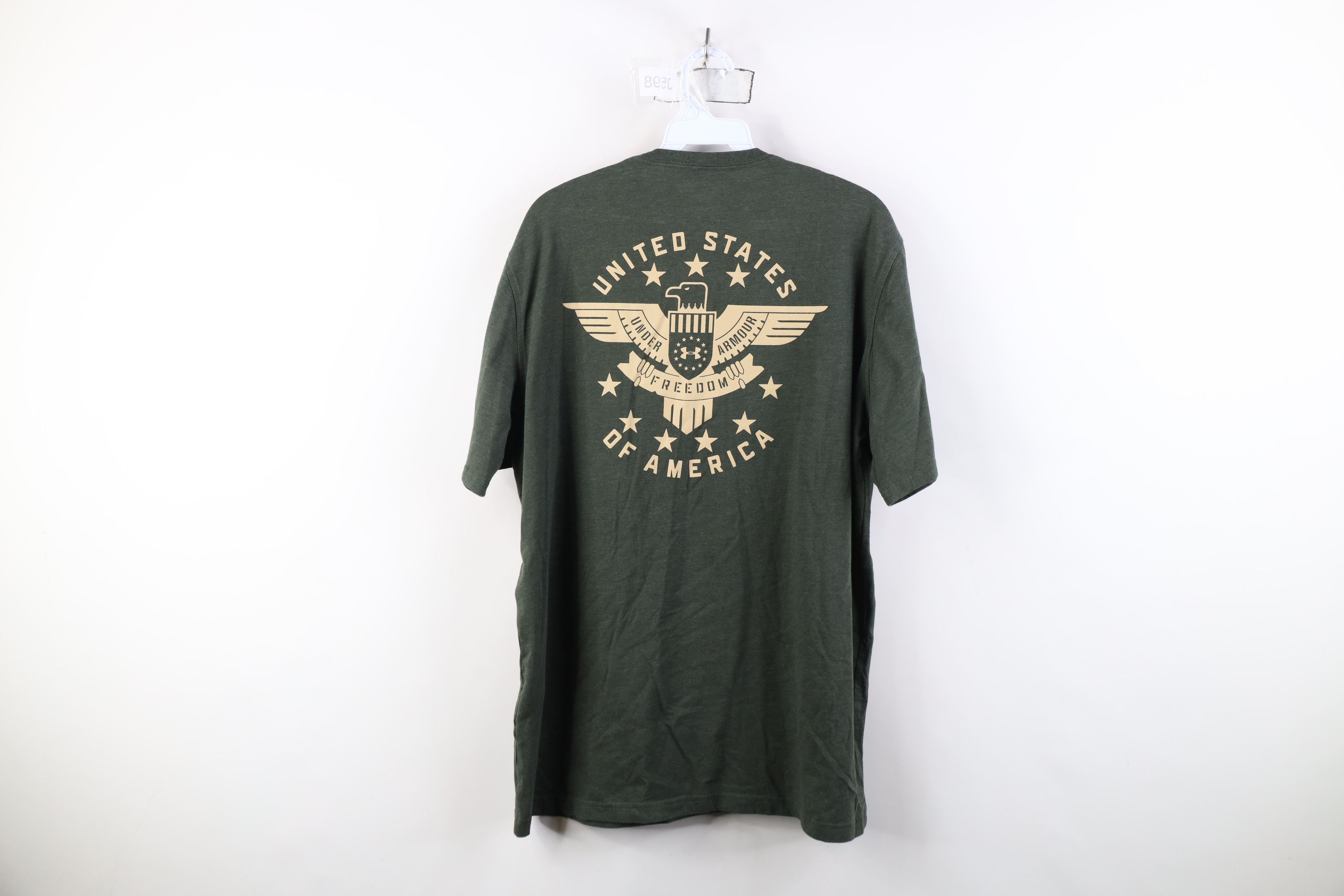 Under Armour Under Armour Military Freedom Short Sleeve T-Shirt Green Size US XL / EU 56 / 4 - 13 Thumbnail