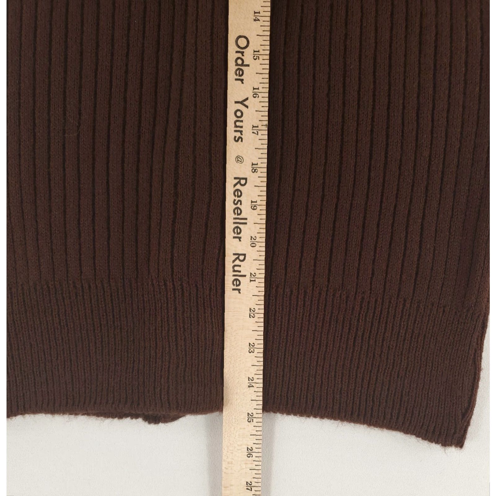 Vintage Robert Bruce Grubb Stuff Wool Cardigan Sweater Vest Brown Mens XL Size US XL / EU 56 / 4 - 5 Thumbnail