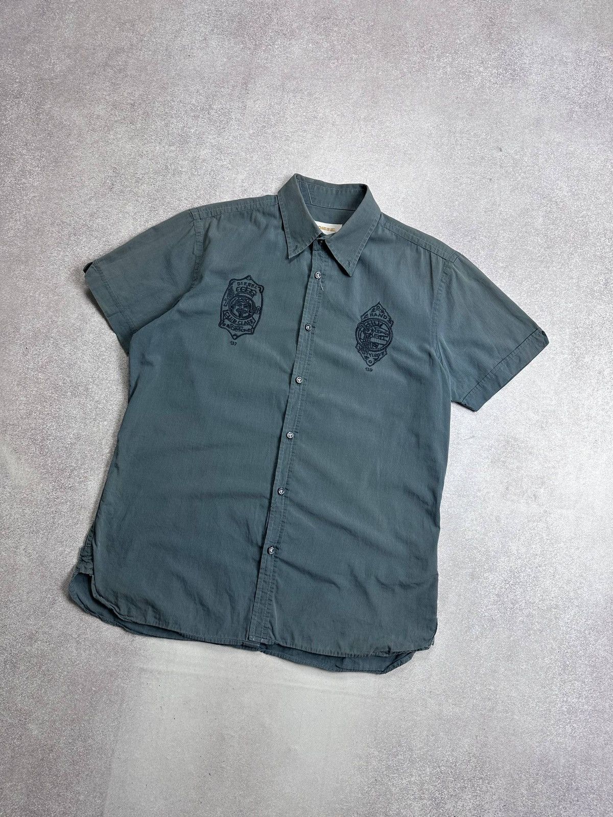 Diesel Vintage Diesel Highest Grades Grunge Y2K Shirt l Size US L / EU 52-54 / 3 - 4 Thumbnail
