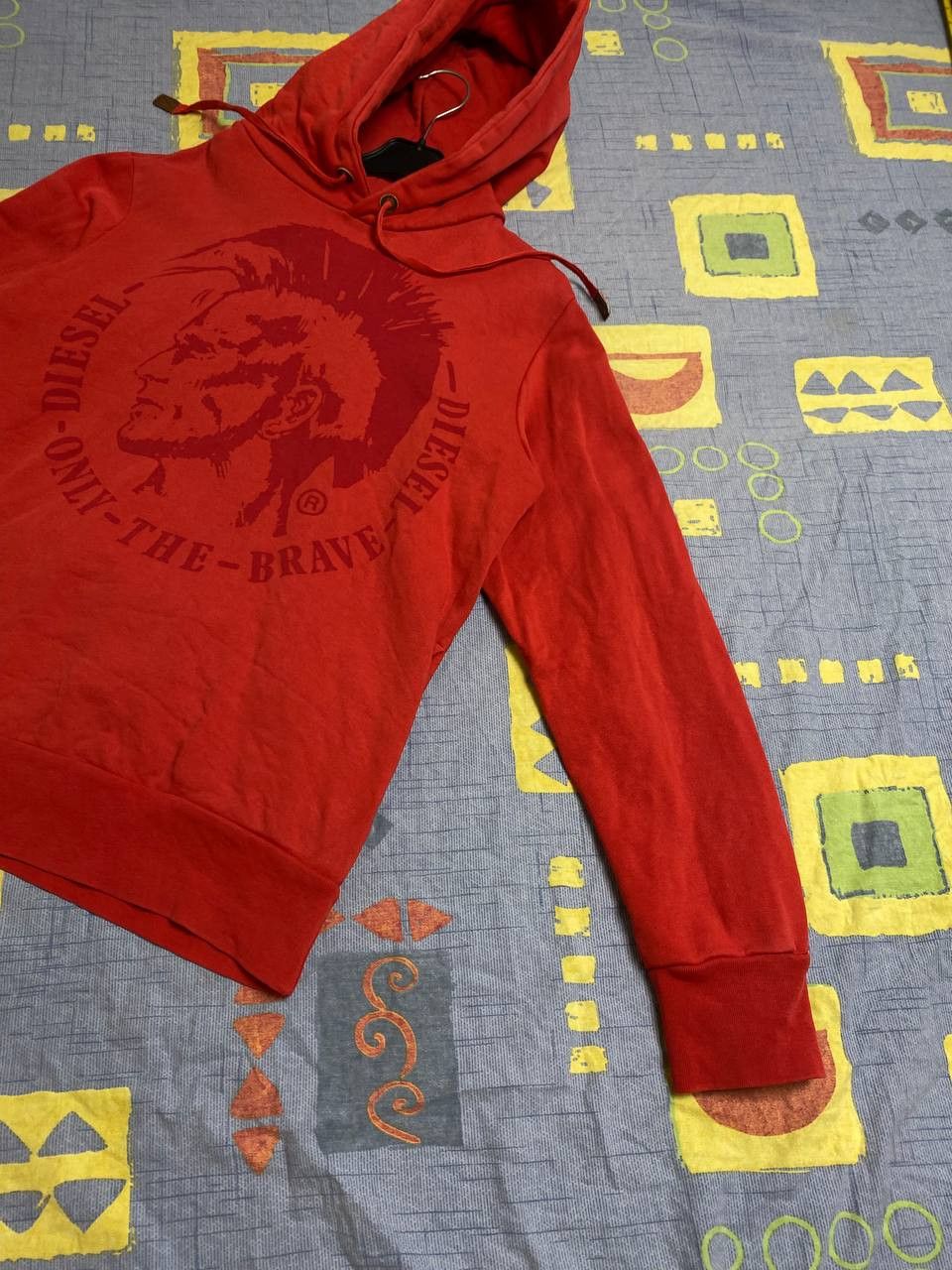 Diesel × Vintage Vintage Diesel Big Logo Zip Hoodie Y2K USA Size US L / EU 52-54 / 3 - 8 Thumbnail