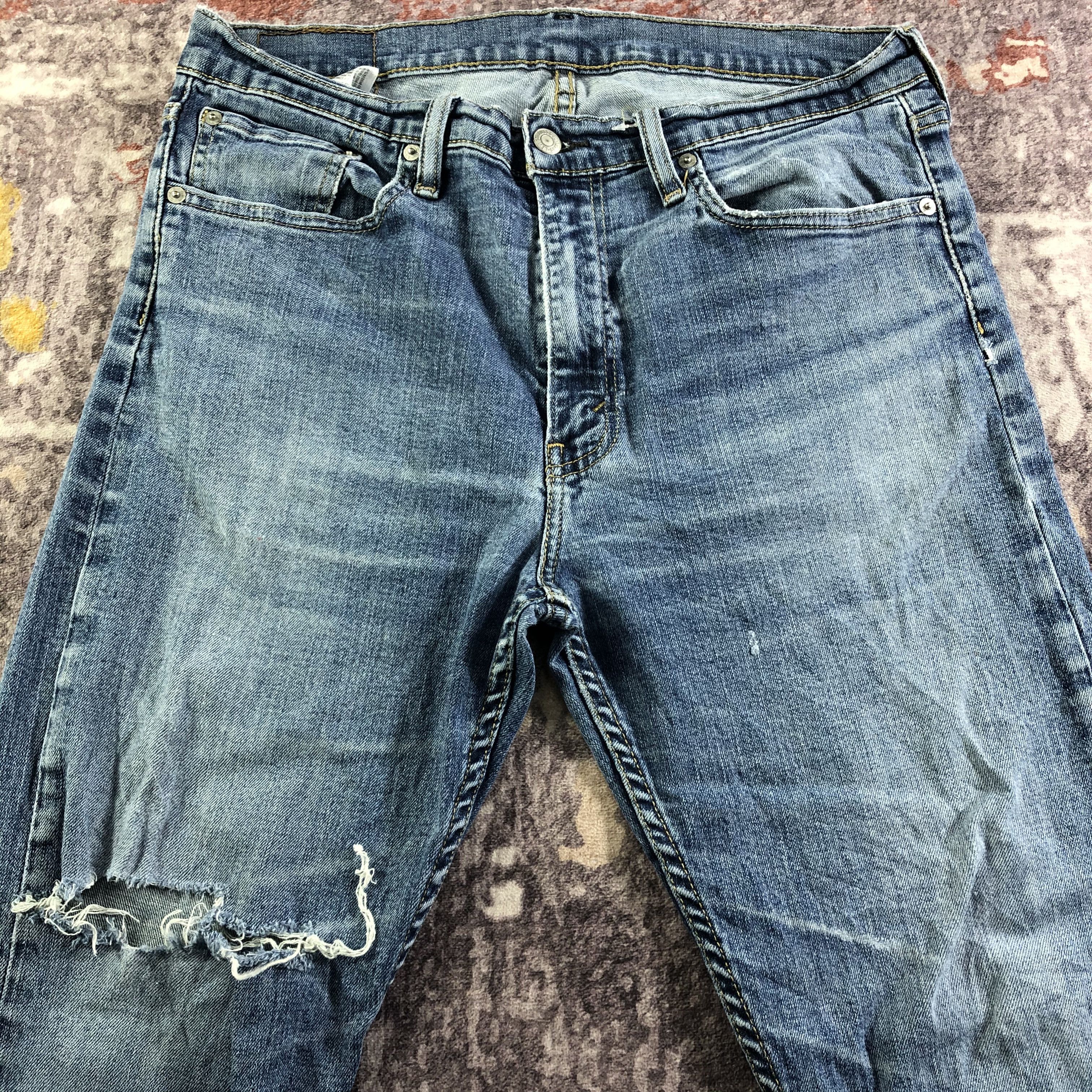 Levi's × Vintage Vintage Blue Wash Levis 513 Jeans-JM3447 Size US 34 / EU 50 - 3 Thumbnail