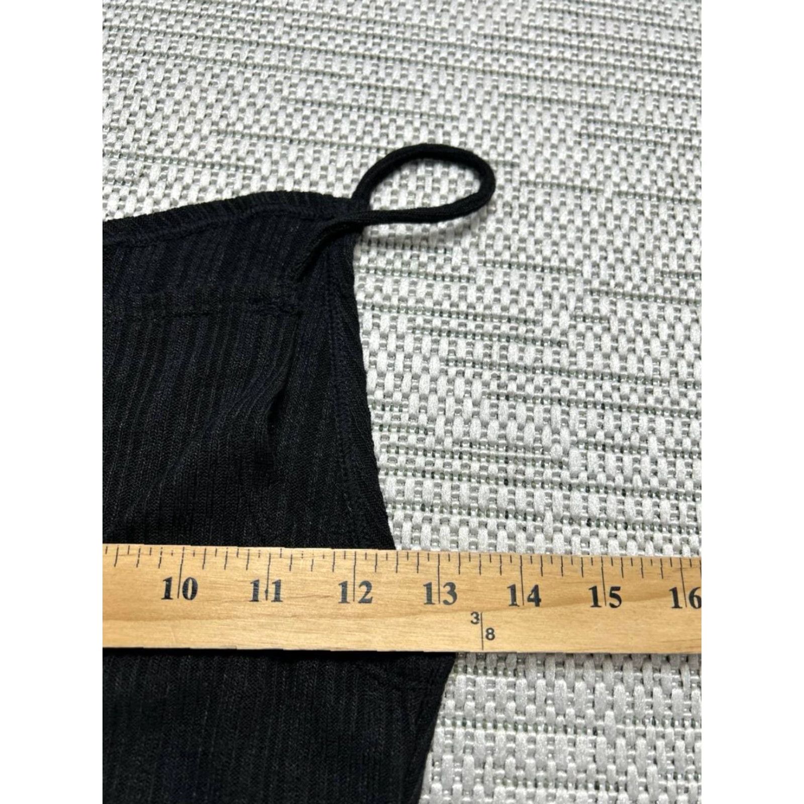 Reformation Reformation Dress Womens Small Black Assymetrical Knit Bodycon Size S / US 4 / IT 40 - 6 Thumbnail