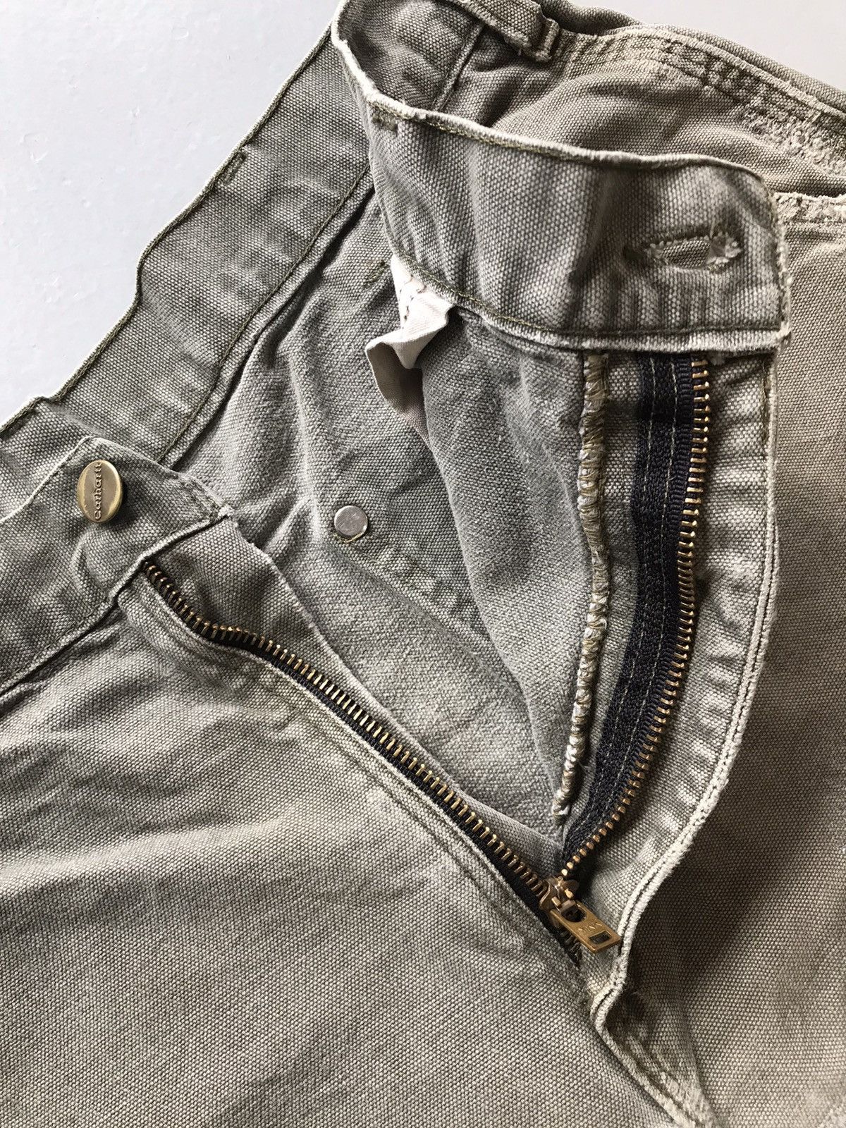 Carhartt Vintage Carhartt B136 MOS double knee workwear Size US 34 / EU 50 - 9 Thumbnail