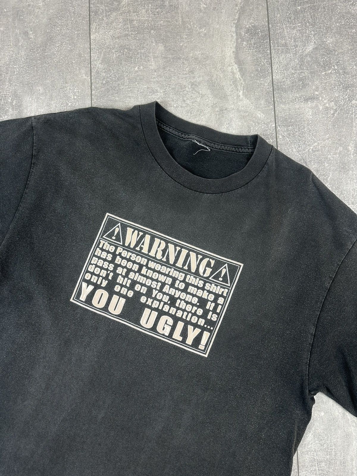 Gildan Vintage Retro Humour Warning T-Shirt Size US L / EU 52-54 / 3 - 2 Thumbnail