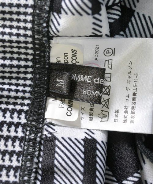 Comme des Garcons Homme Plus Easy Pants Check Sarouel Pattern Polyester Black x White Size US 30 / EU 46 - 6 Thumbnail