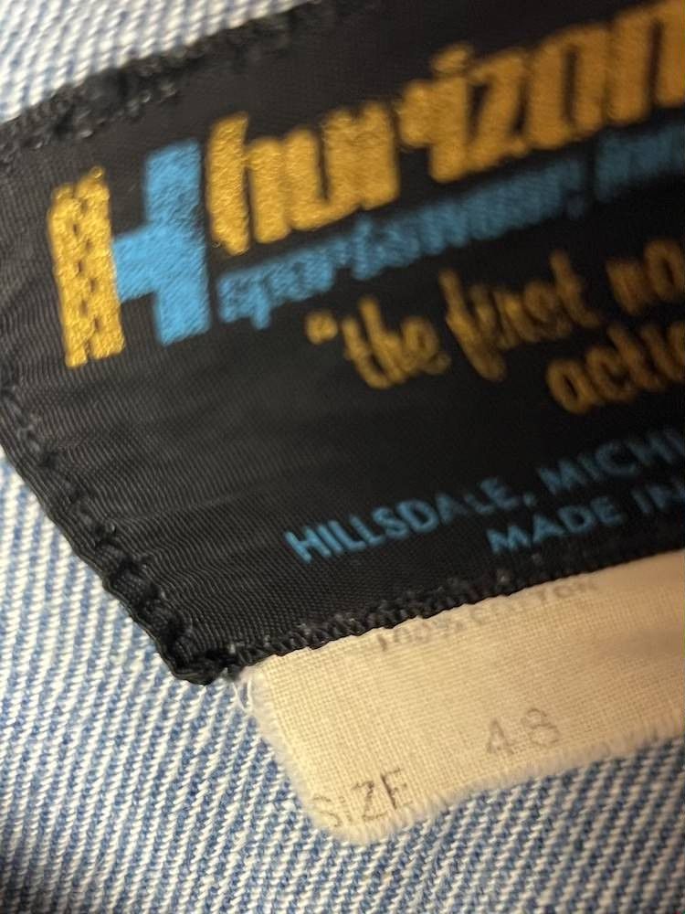 Vintage Vintage Horizon Sportswear Inc Denim Jean Jacket Size US XL / EU 56 / 4 - 6 Thumbnail