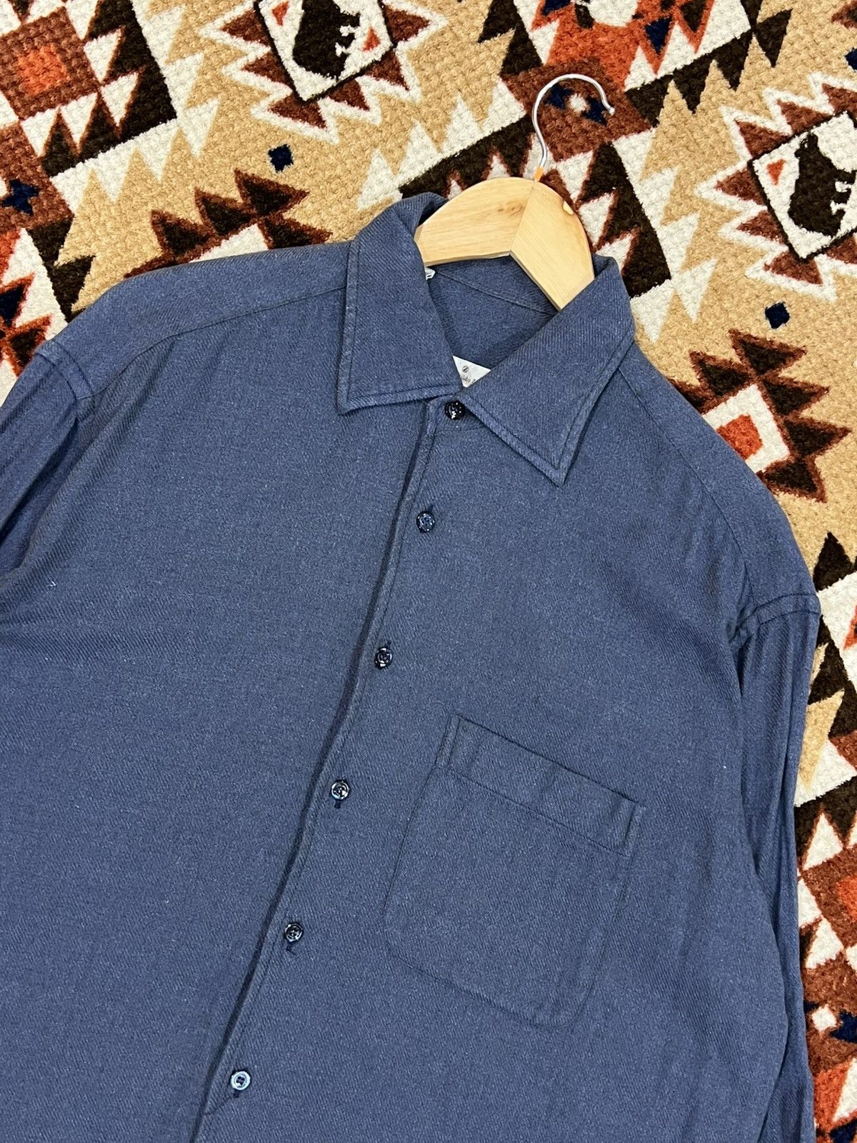 Ermenegildo Zegna Ermenegildo Zegna Button Shirt Size US L / EU 52-54 / 3 - 2 Thumbnail