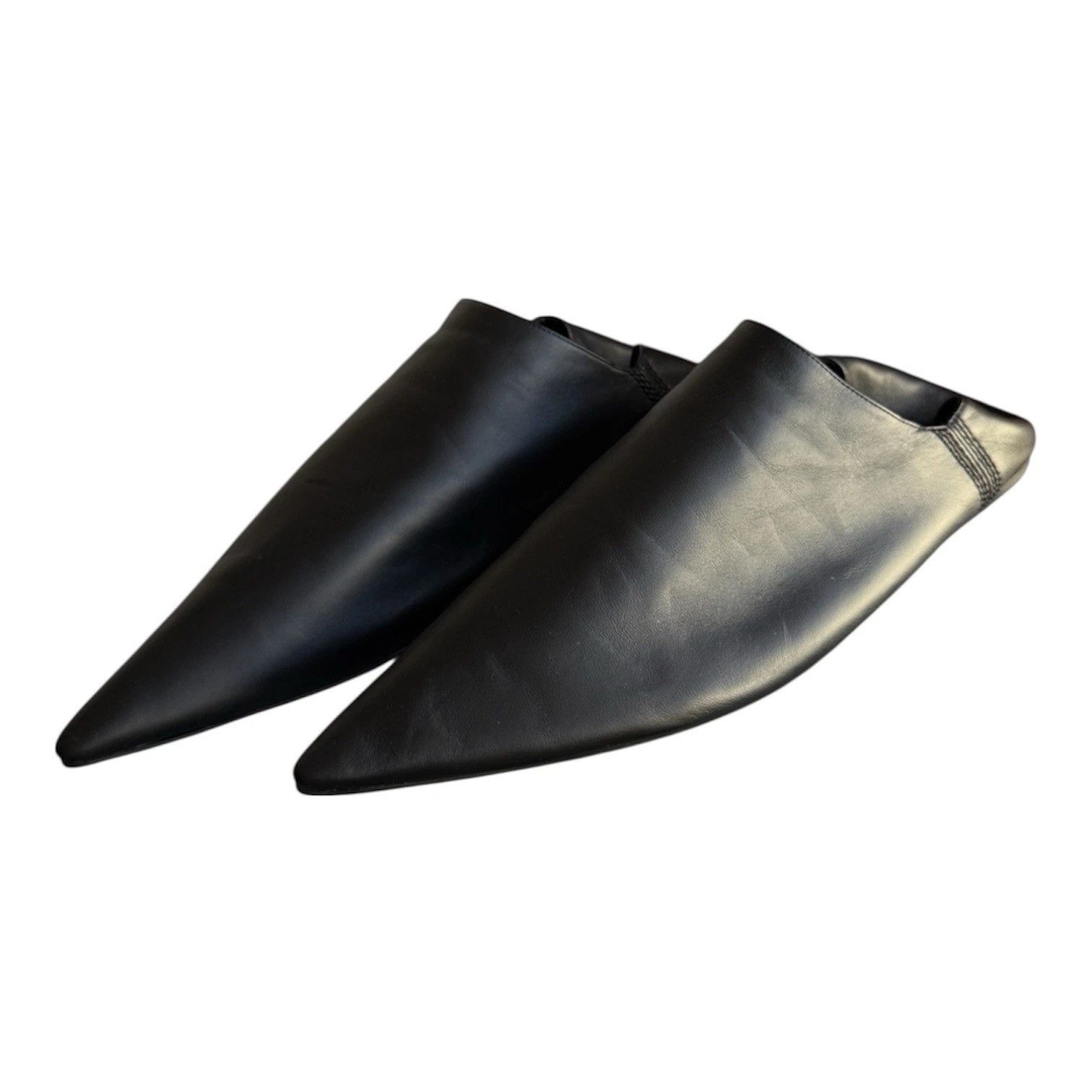 Balenciaga Balenciaga Flat Mules Lambskin Leather Demna Gvasalia Italy Size US 10 / EU 43 - 4 Thumbnail