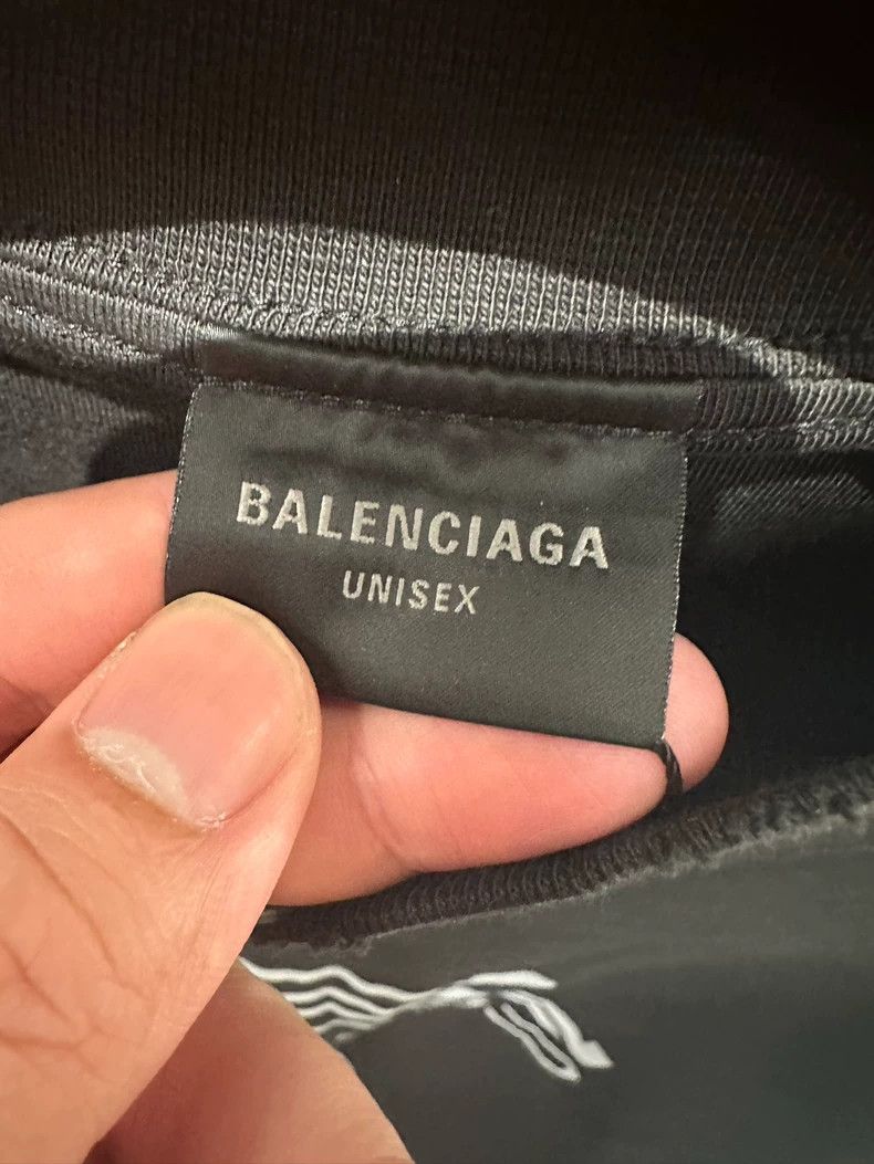 Other Balenciaga Black AI Generated Destroy Short Sleeve Size US S / EU 44-46 / 1 - 3 Thumbnail