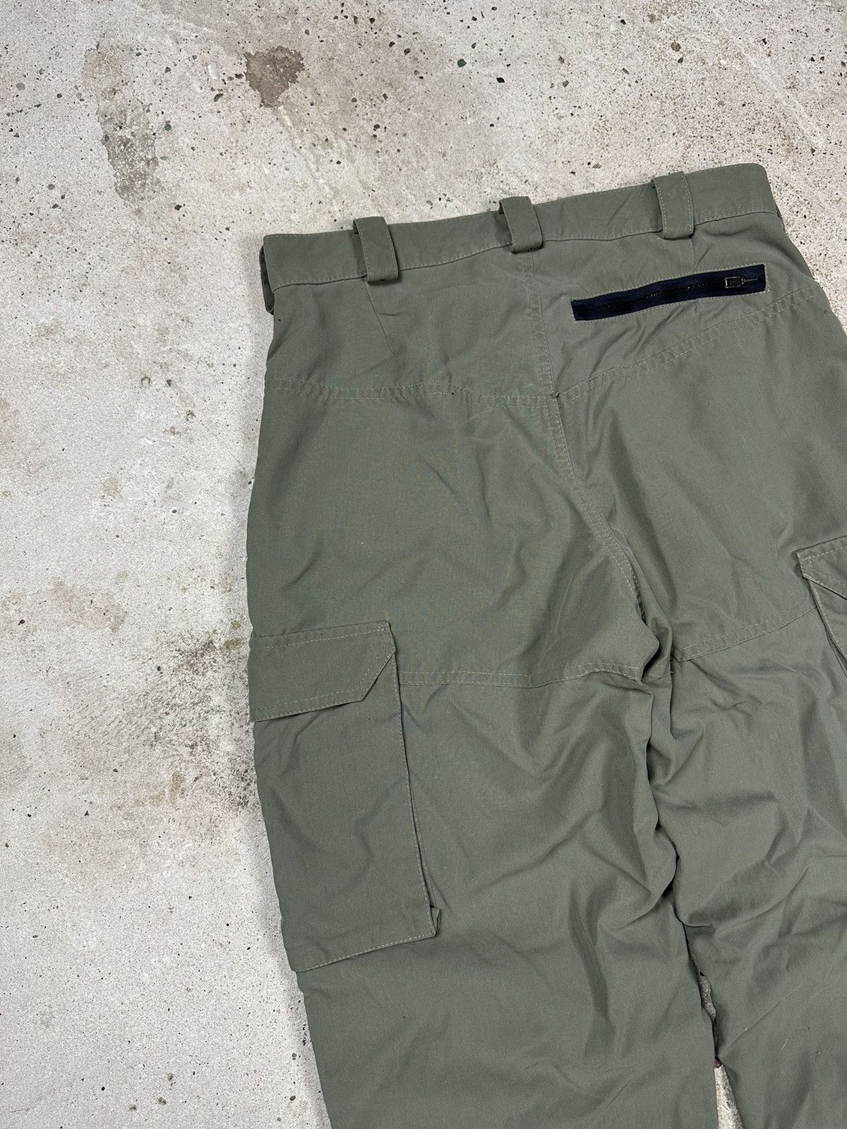 Haglofs × Vintage ‼️ Vintage 90s Haglofs Cargo Khaki Outdoor Hiking Pants Size US 30 / EU 46 - 14 Thumbnail