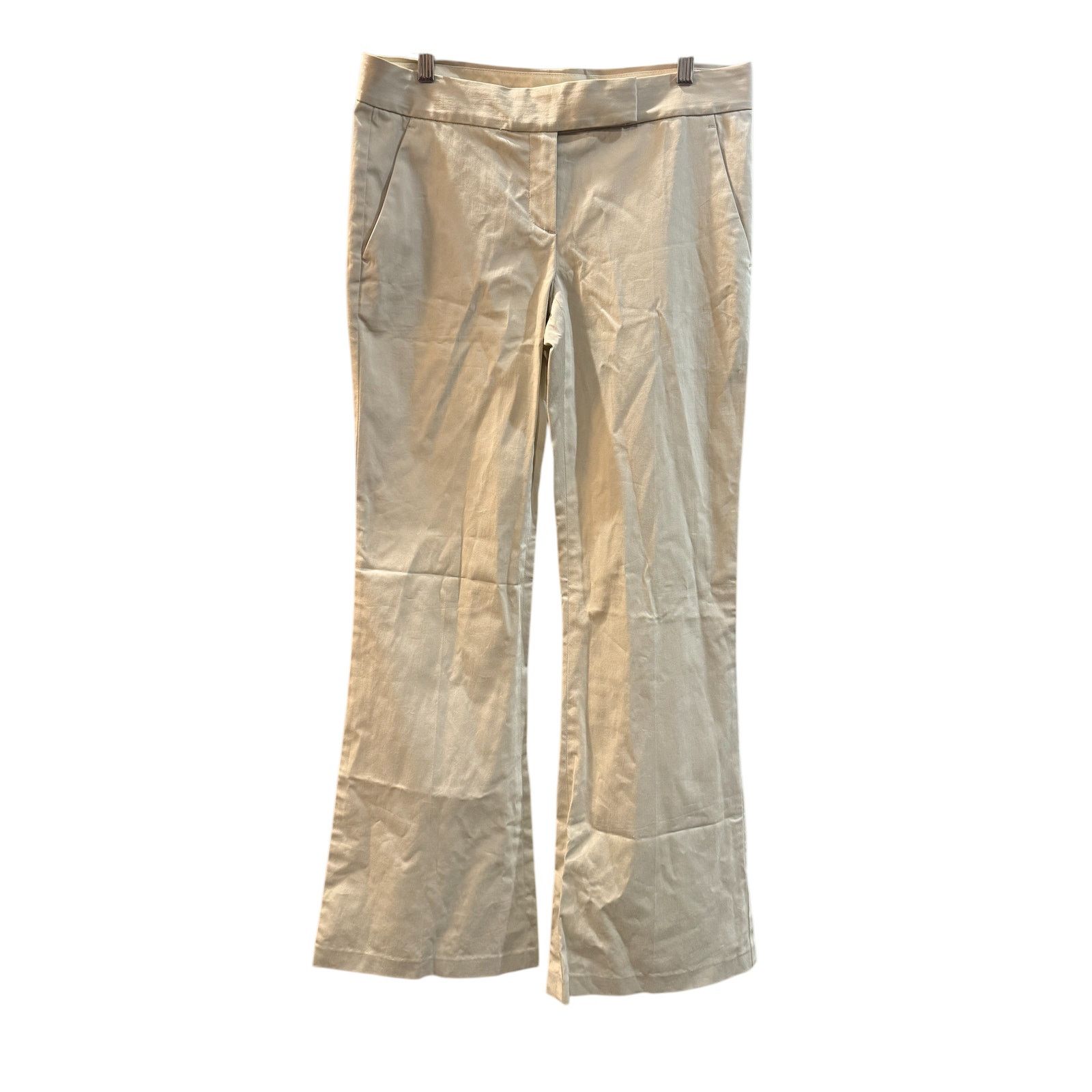 Theory Theory Tara Beige Flare Trousers - Size 8 - NWT Size 30" / US 8 / IT 44 - 2 Thumbnail