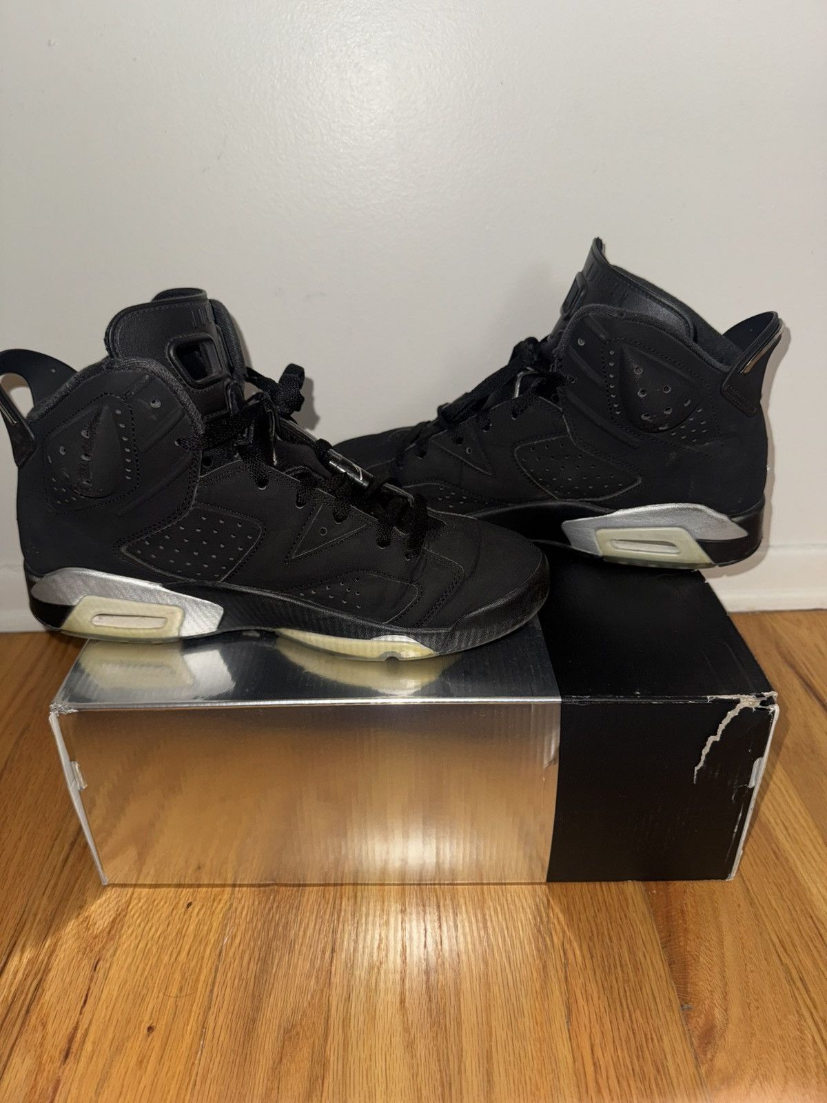 Jordan Brand Jordan 6 retro chrome Size US 9.5 / EU 42-43 - 5 Thumbnail