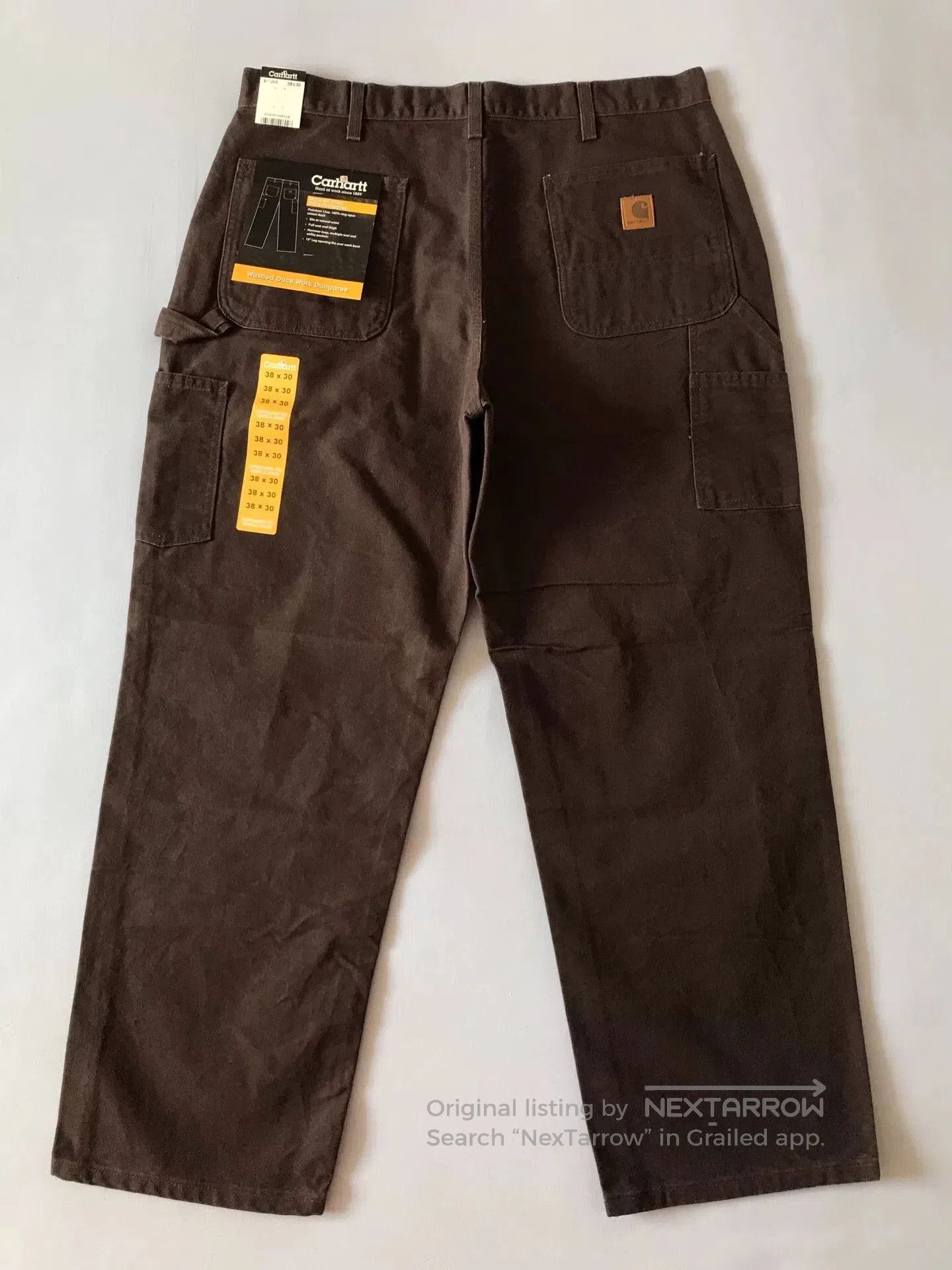 Carhartt Carhartt B11 Washed Canvas Work Pants. Size US 38 / EU 54 - 3 Thumbnail