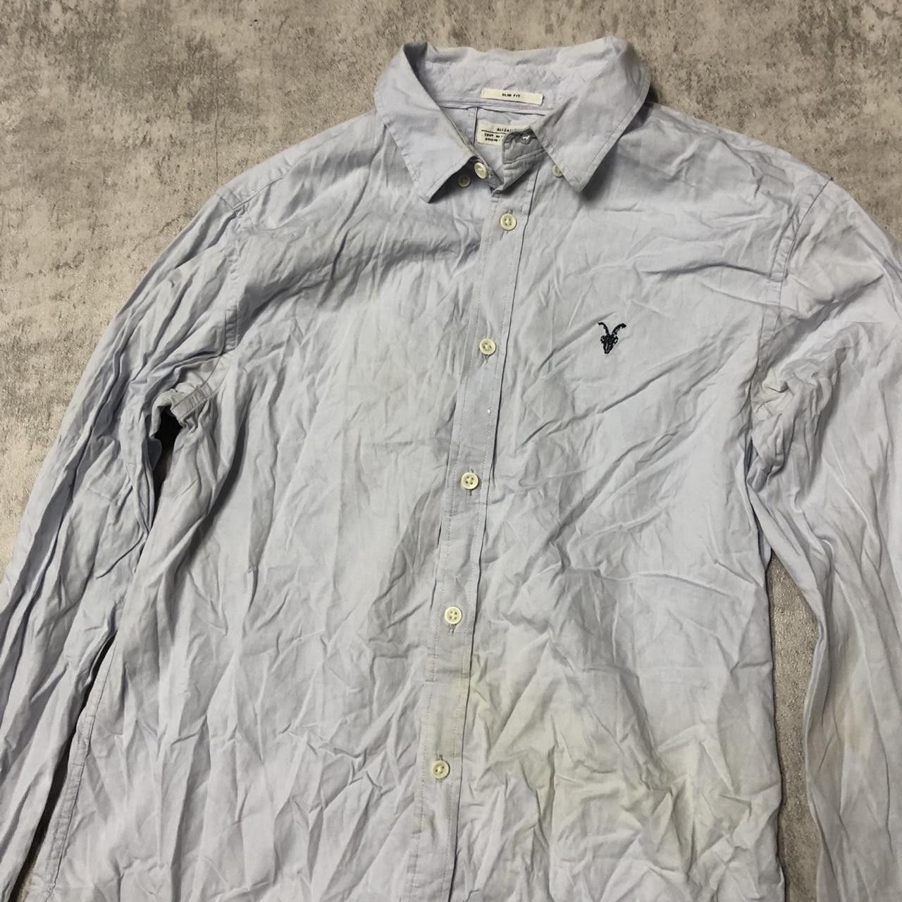 Allsaints Light blue American Eagle long sleeve shirt Size US M / EU 48-50 / 2 - 2 Thumbnail