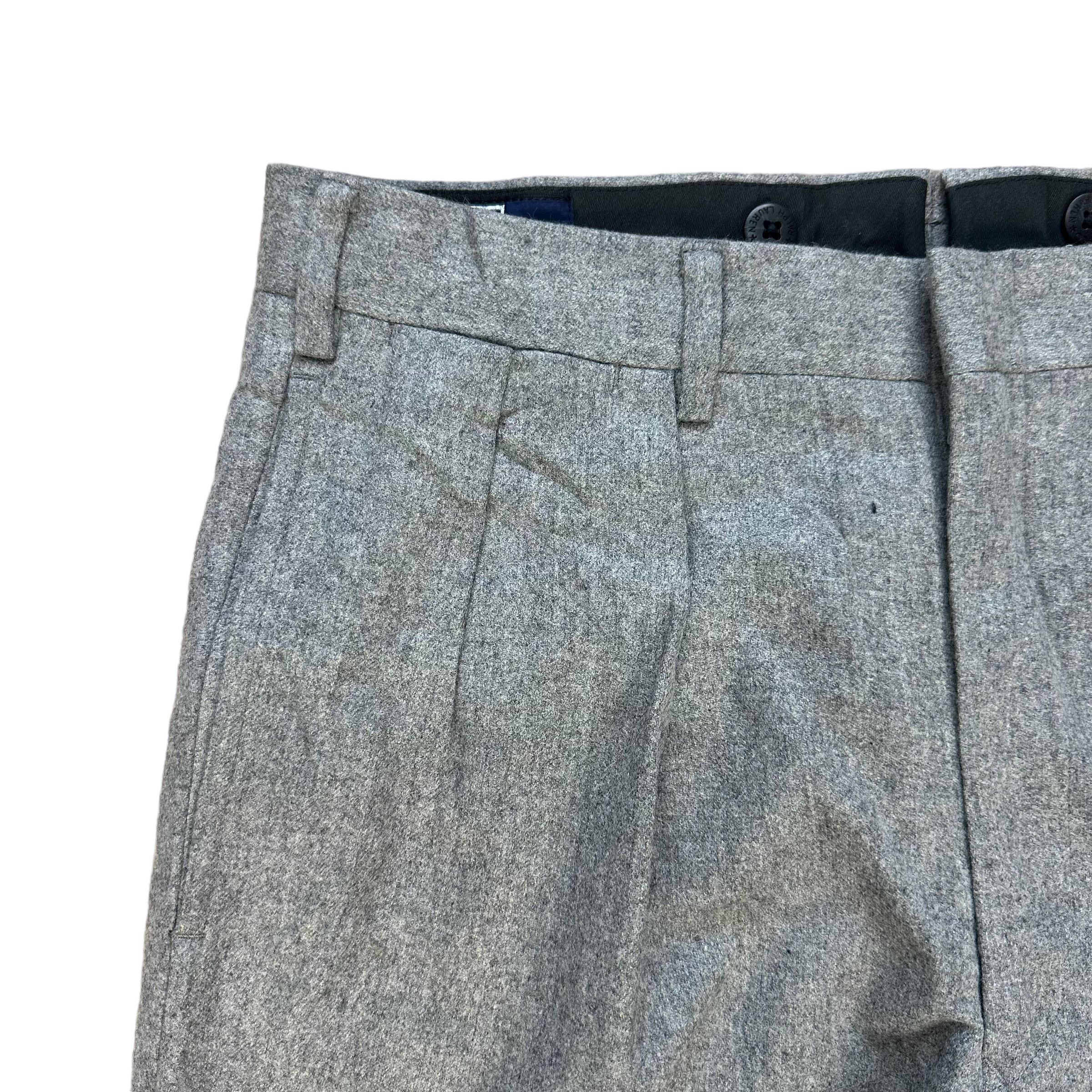 Polo Ralph Lauren POLO RALPH LAUREN WOOL TROUSERS / CASUAL PANT #7893-188 Size US 31 - 3 Thumbnail