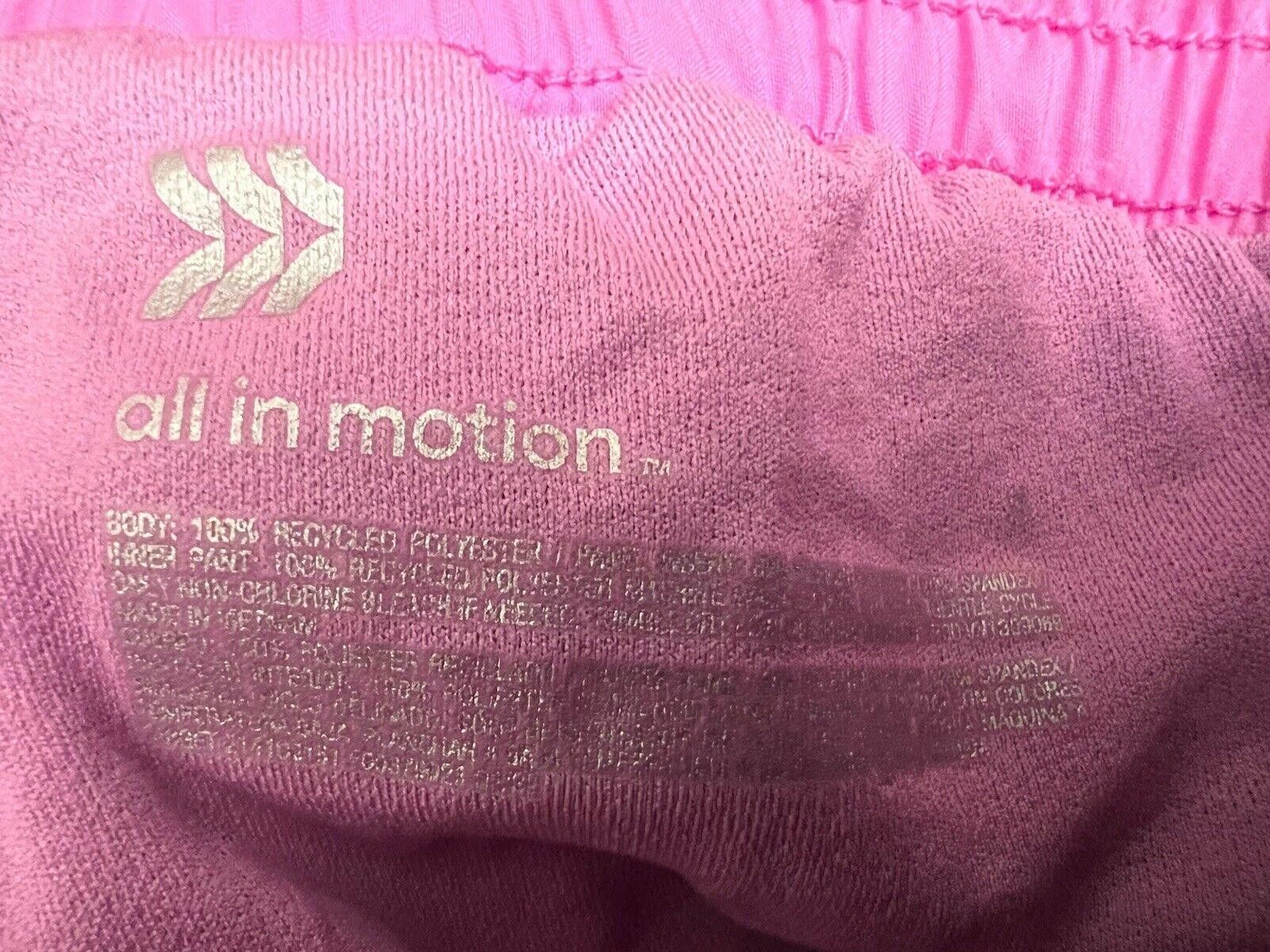 Designer All In Motion Run Shorts Womens Small Mid-Rise Pink Size 28" / US 6 / IT 42 - 7 Thumbnail