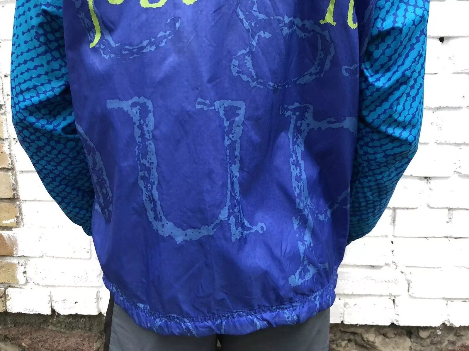 Nike VINTAGE 90s NIKE NYLON TRACK JACKET RAINCOAT JUST DO IT Size US S / EU 44-46 / 1 - 6 Thumbnail