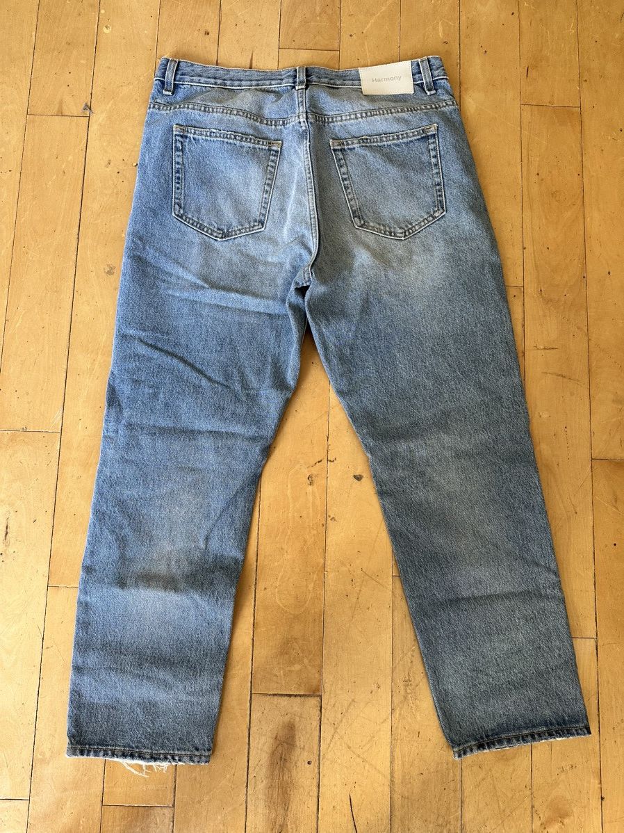 Harmony Paris Classic Denim Jeans Size US 33 - 2 Thumbnail