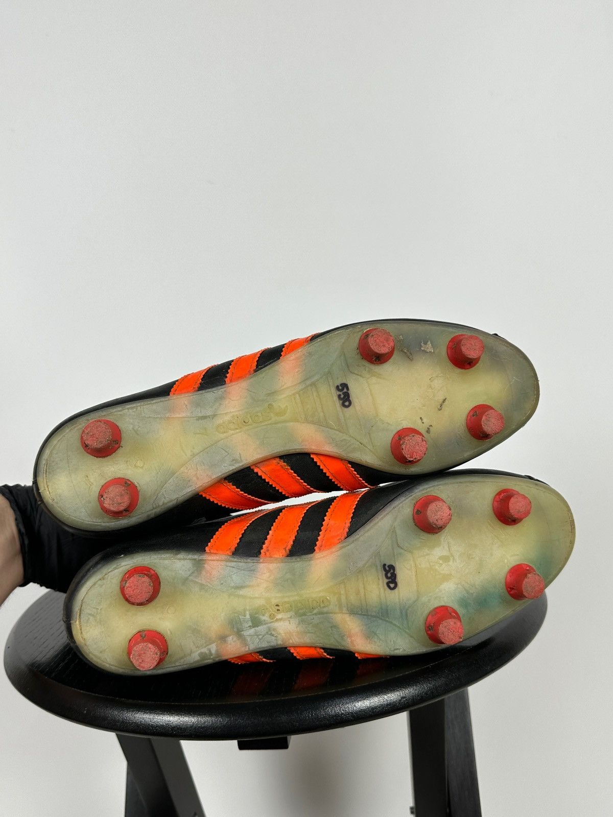Adidas 70s Vintage Adidas Inter Football Boots made in west Germany Size US 8 / EU 41 - 22 Thumbnail