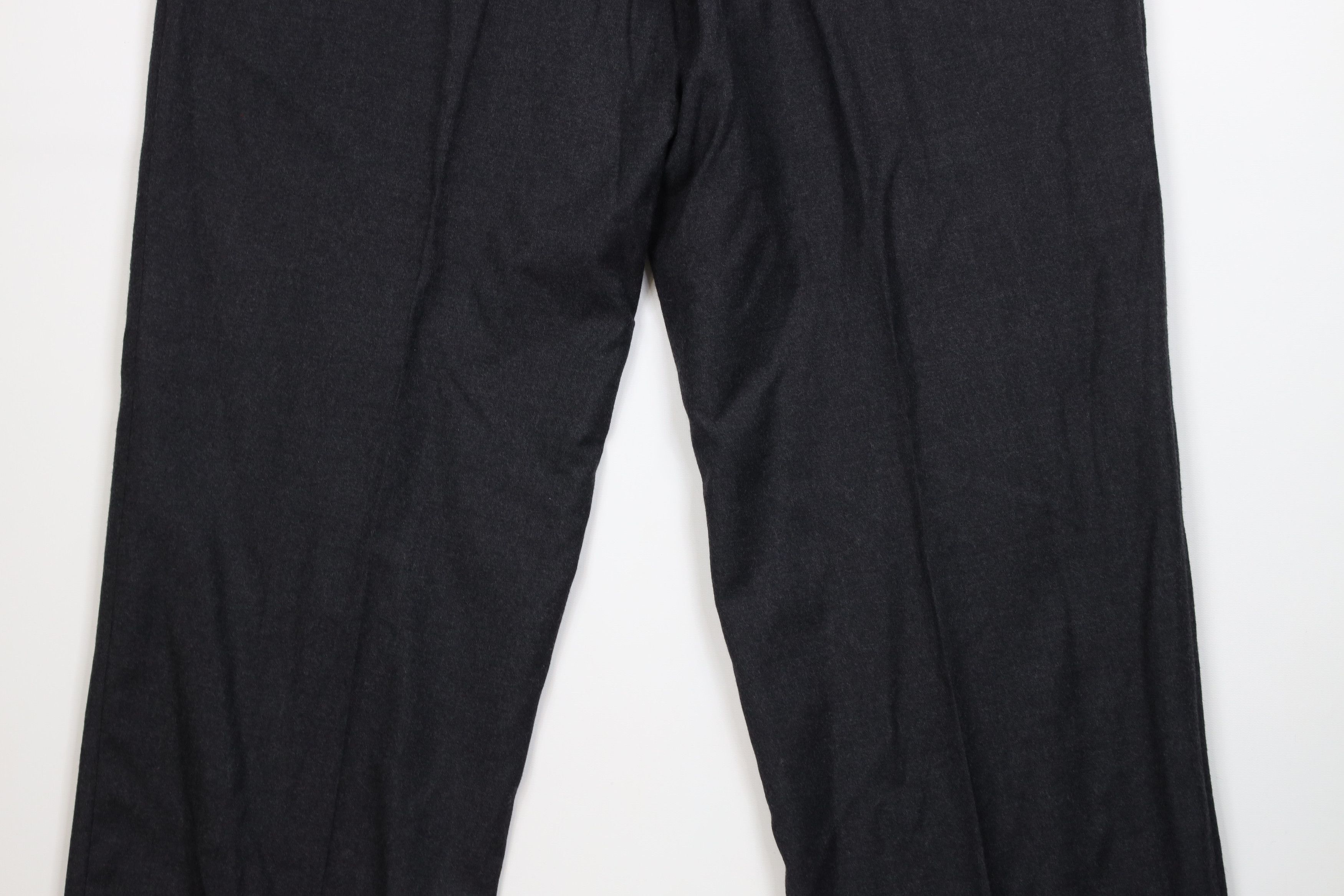Vintage Vintage 90s Streetwear Wide Leg Chino Pants Charcoal Gray Size US 36 / EU 52 - 10 Thumbnail