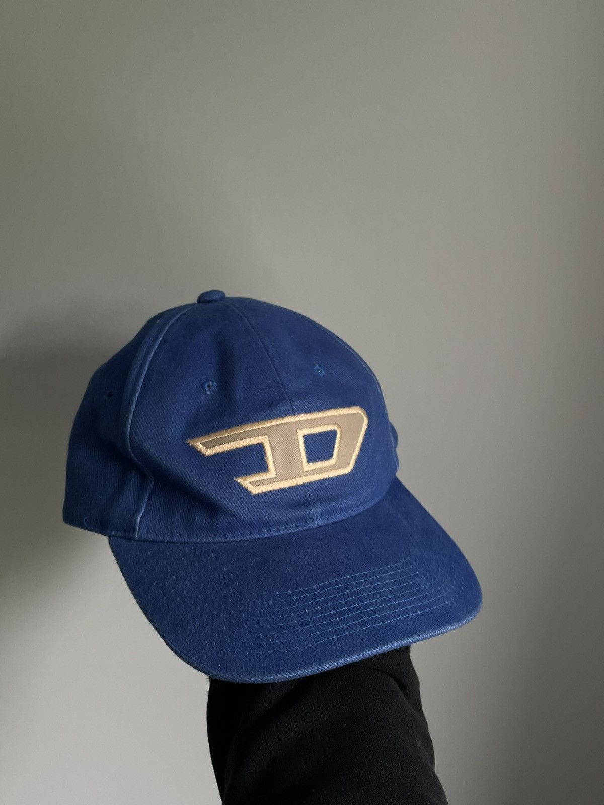 Vintage Vintage Diesel Big Logo Y2K Cap Size ONE SIZE - 3 Thumbnail