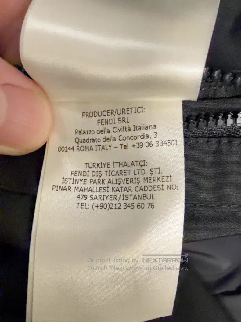 Fendi Fendi Black Hooded Short Jacket, Lightweight Fabric, Zippe Size XS / US 0-2 / IT 36-38 - 6 Thumbnail