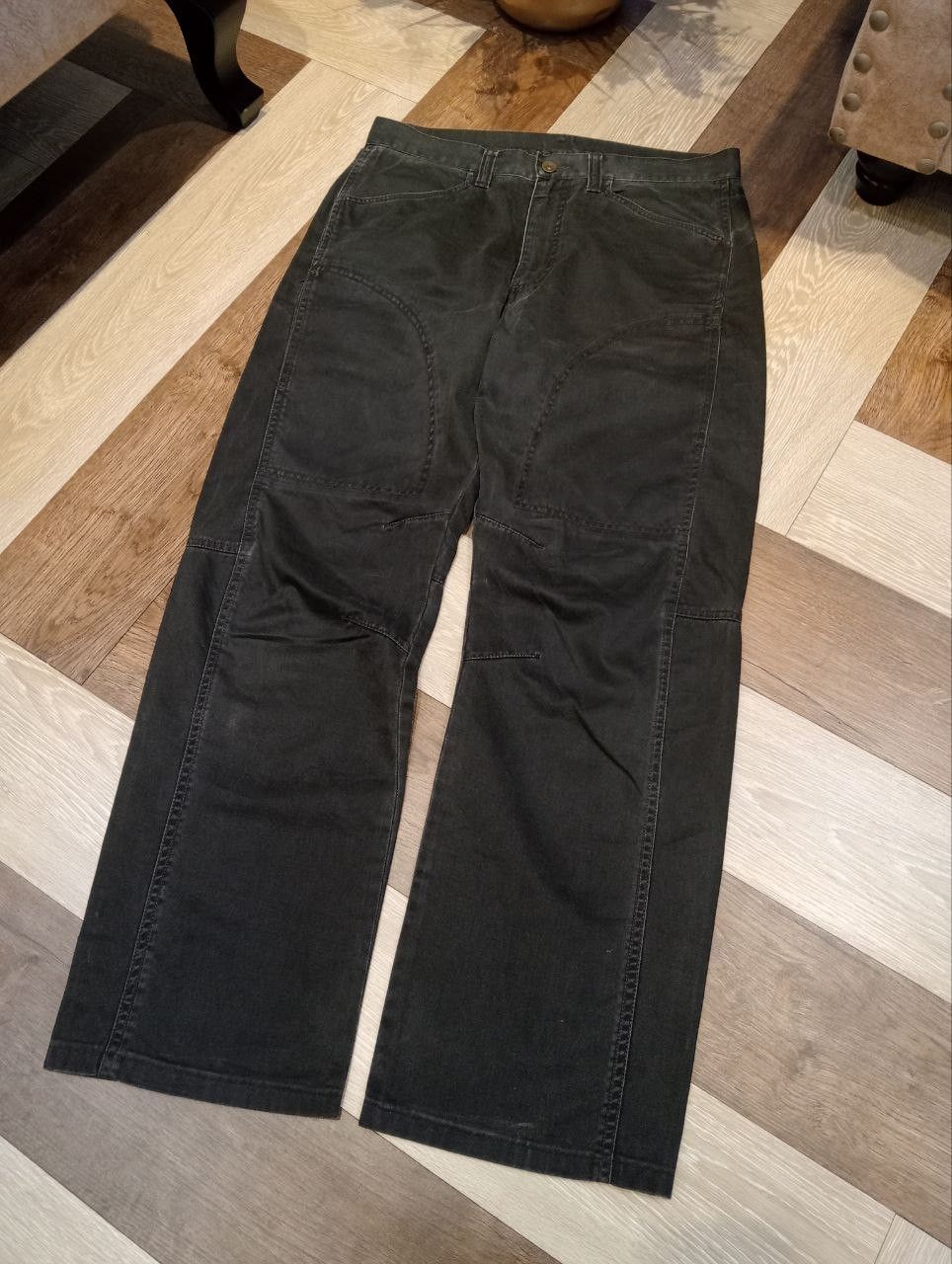 Uniqlo VINTAGE UNIQLO FADED BLACK BAGGY PANTS Size US 33 - 2 Thumbnail