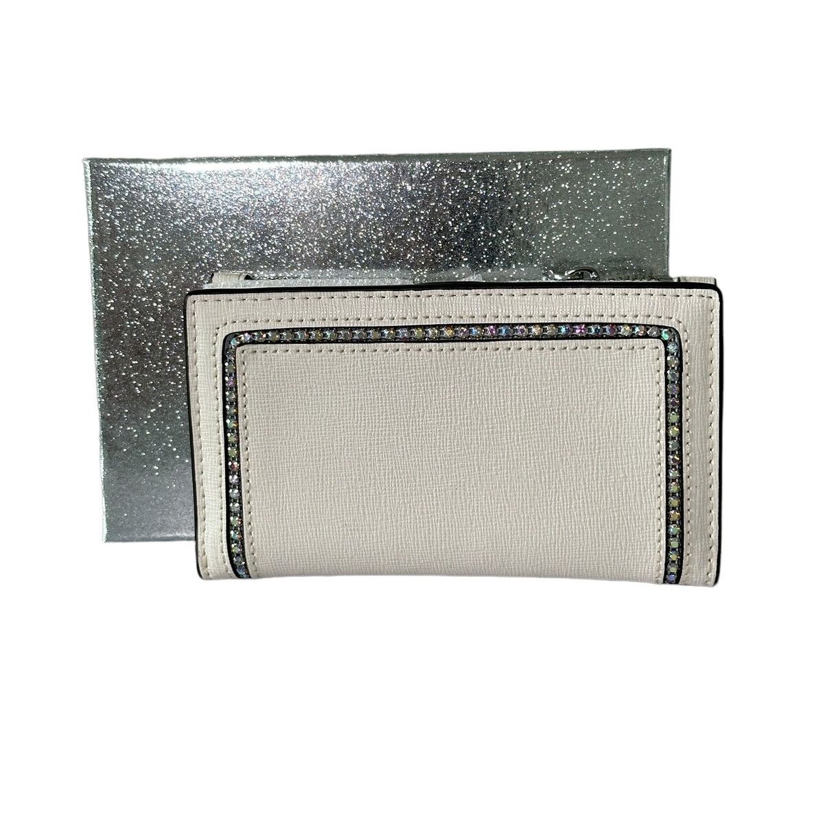 Kate Spade Kate Spade morgan crystal Inlay Small Slim Bifold wallet Size ONE SIZE - 2 Thumbnail