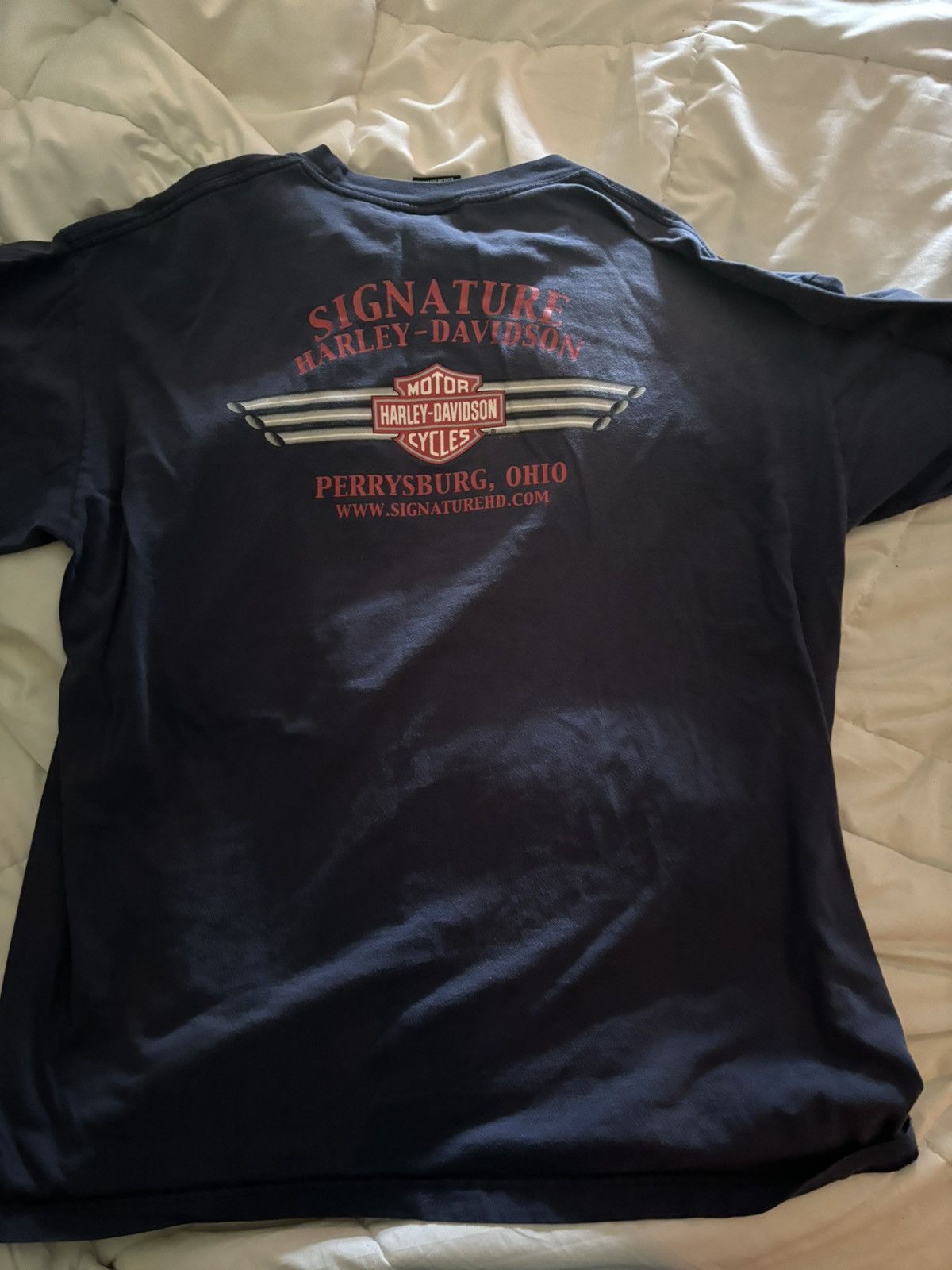 Harley Davidson Authentic Harley Davidson TShirt Size 2X Size US XXL / EU 58 / 5 - 4 Thumbnail